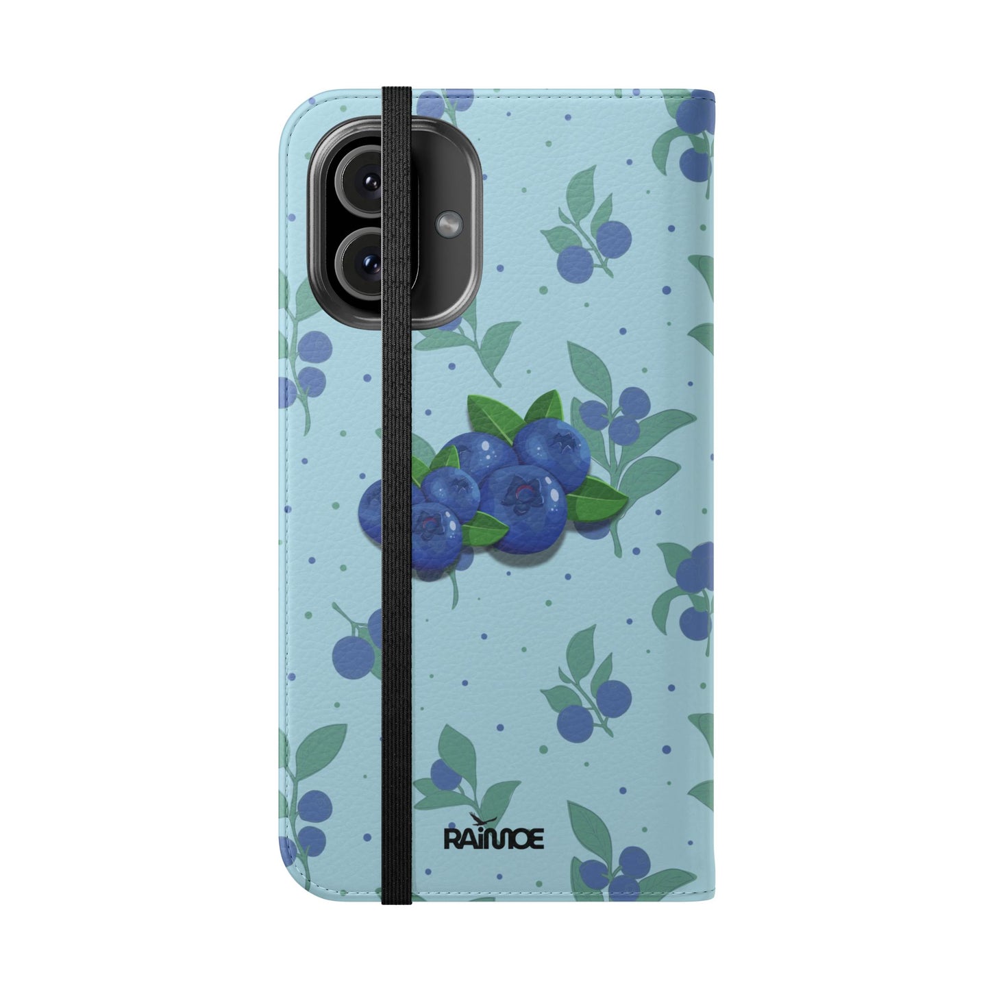 Blueberries Burst - iPhone Flip Case