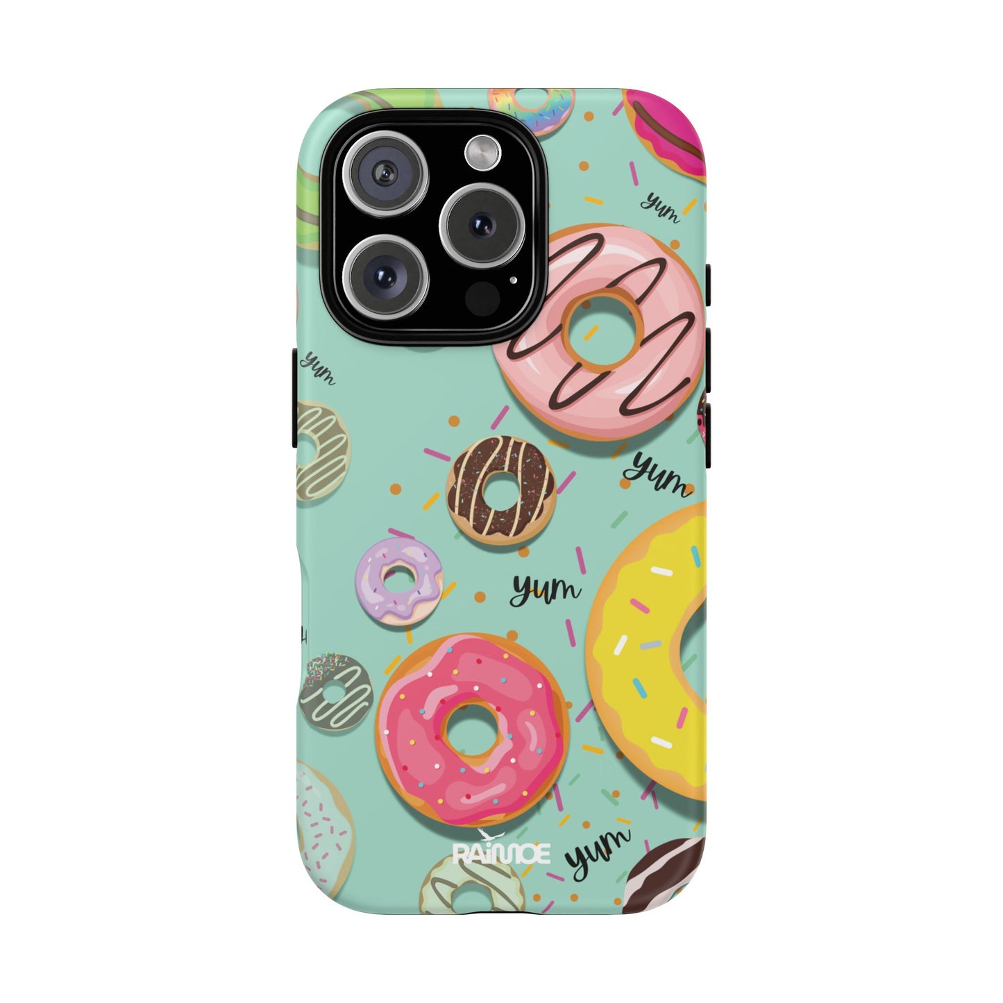 ドーナツ ラバー - iPhone タフケース (マット)