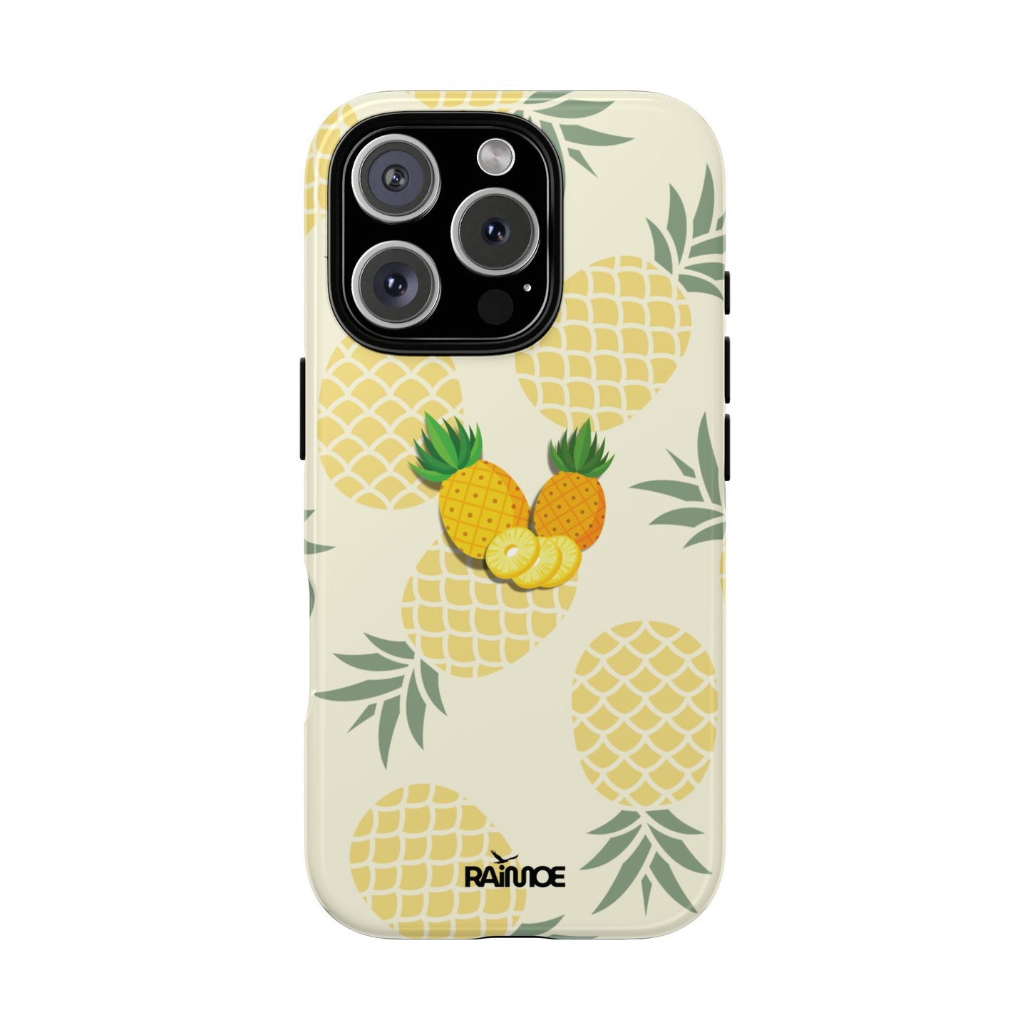Tropical Pineapple - iPhone Tough Case (Glossy)