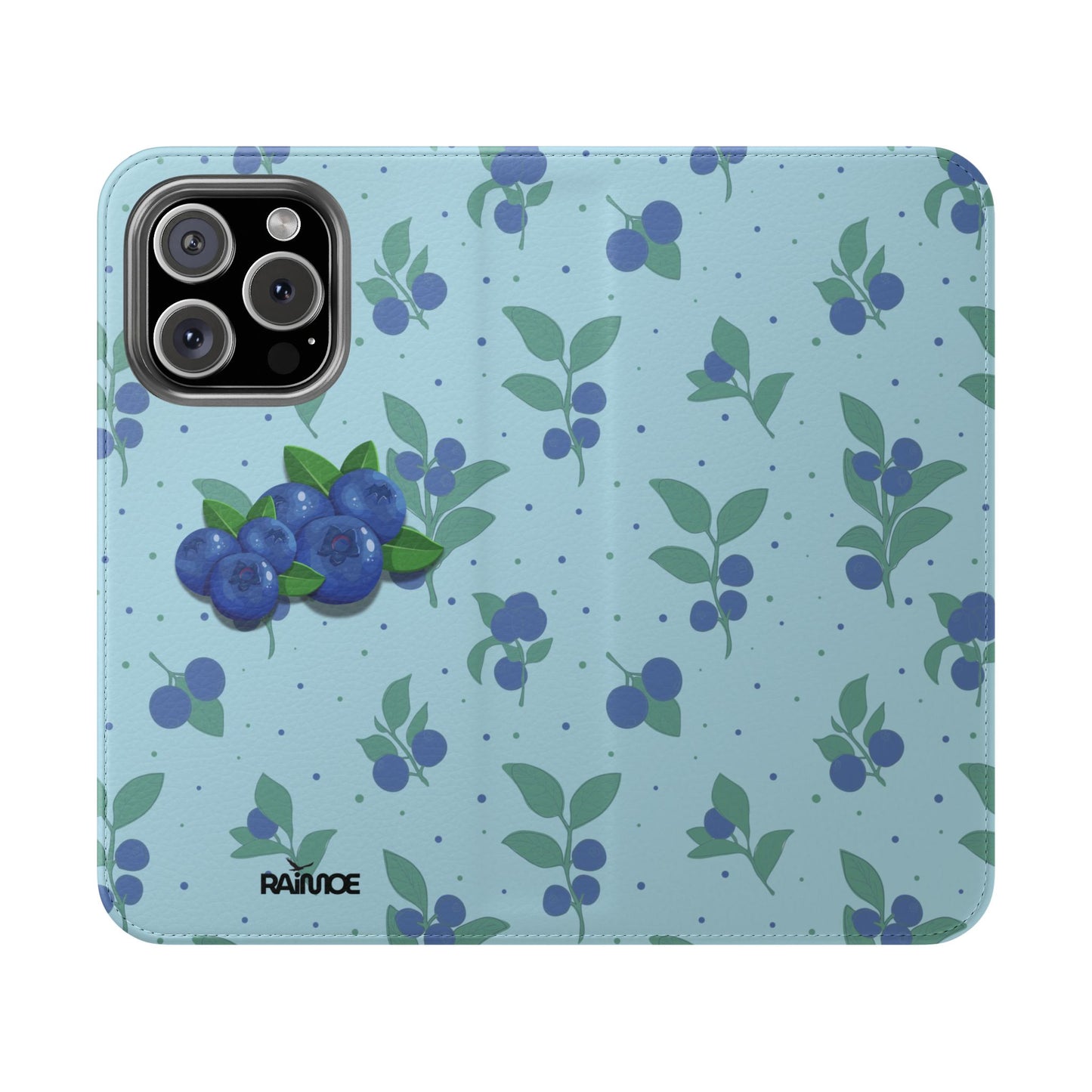 Blueberries Burst - iPhone Flip Case