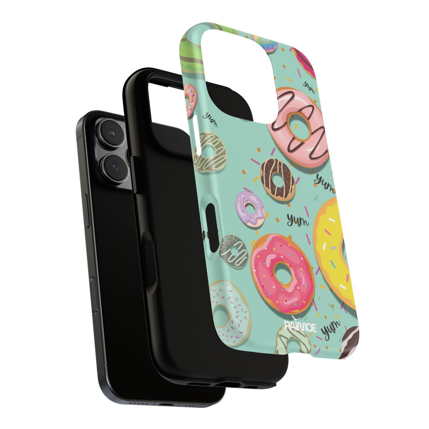 ドーナツ ラバー - iPhone タフケース (マット)