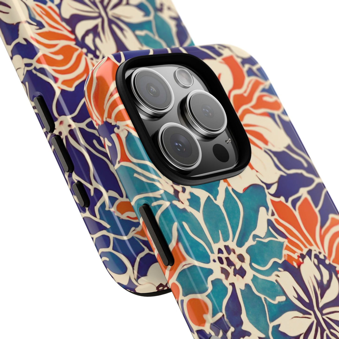 Tide Blossom - iPhone Tough Case (Glossy)