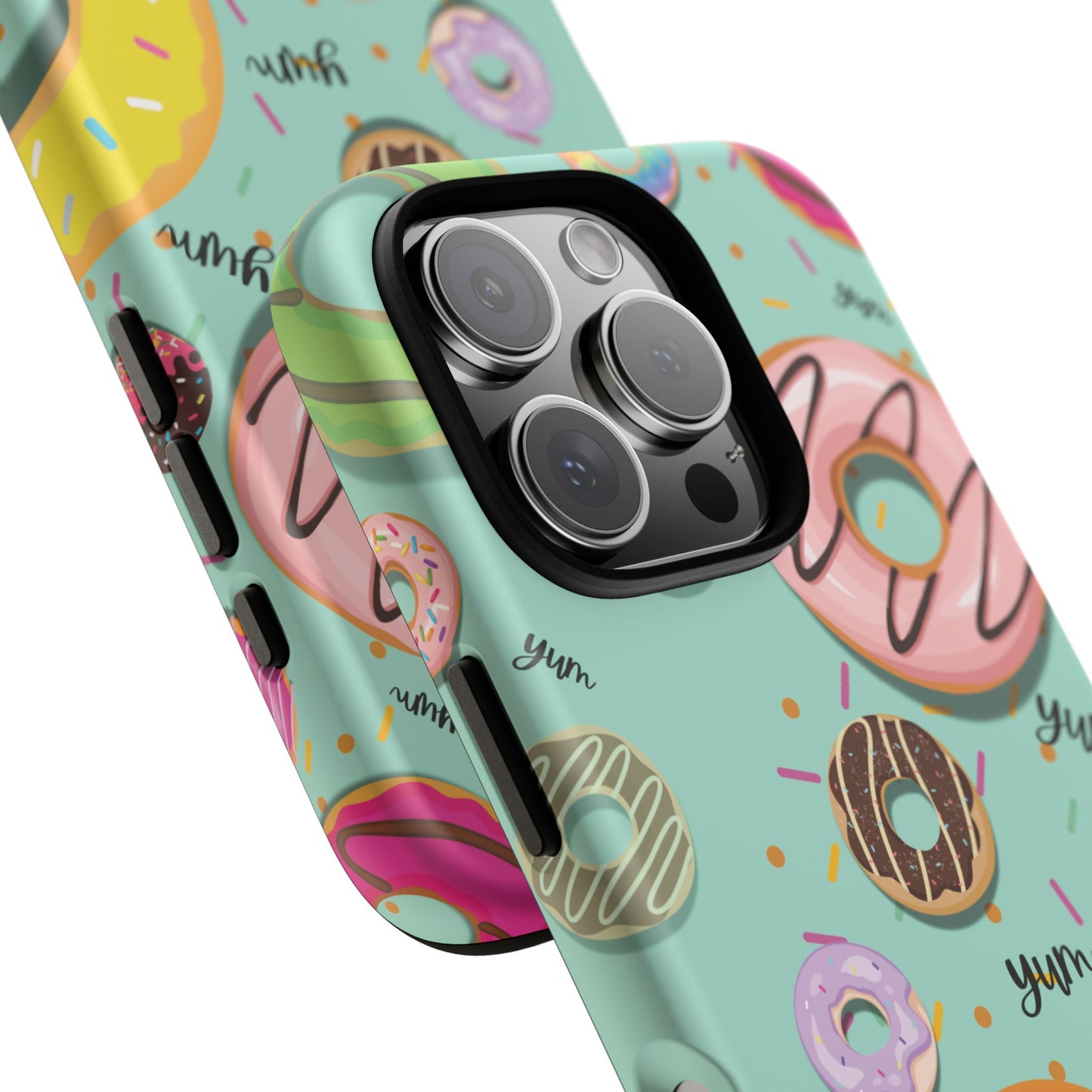 ドーナツ ラバー - iPhone タフケース (マット)