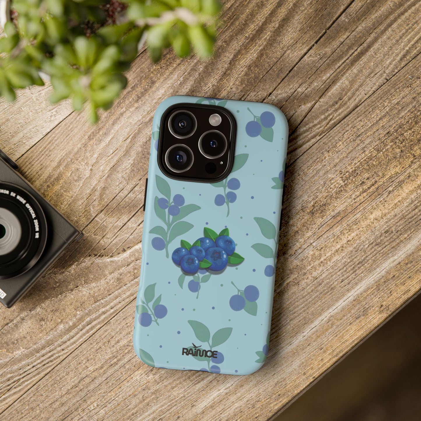 Blueberries Burst - iPhone Tough Case (Matte)