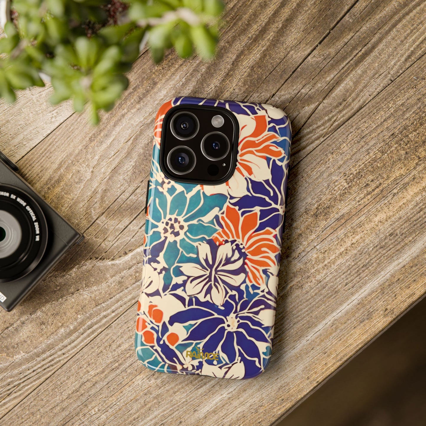 Tide Blossom - iPhone Tough Case (Glossy)