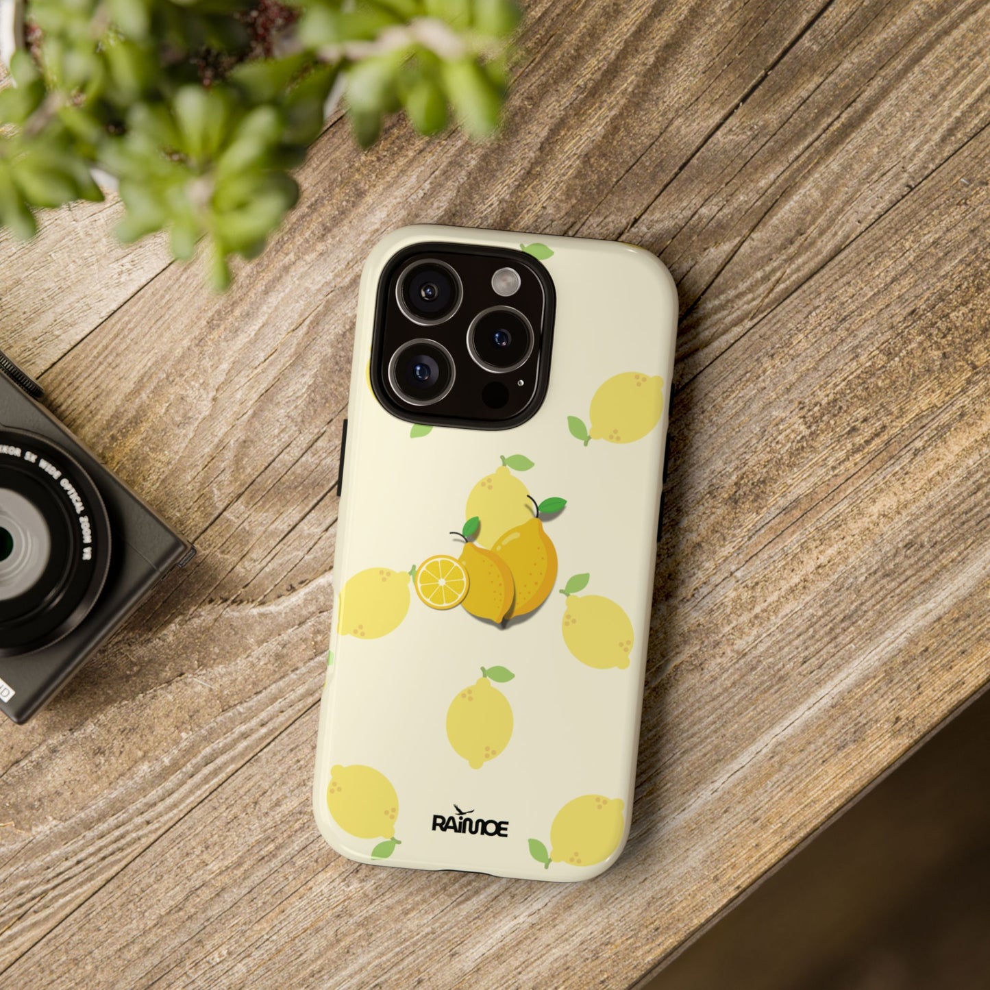 Funda resistente para iPhone (brillante) Lemon Madness