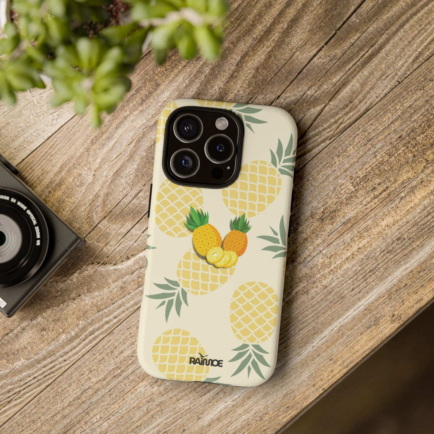 Tropical Pineapple - iPhone Tough Case (Matte)