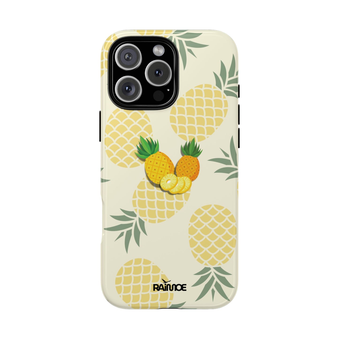 Tropical Pineapple - iPhone Tough Case (Glossy)