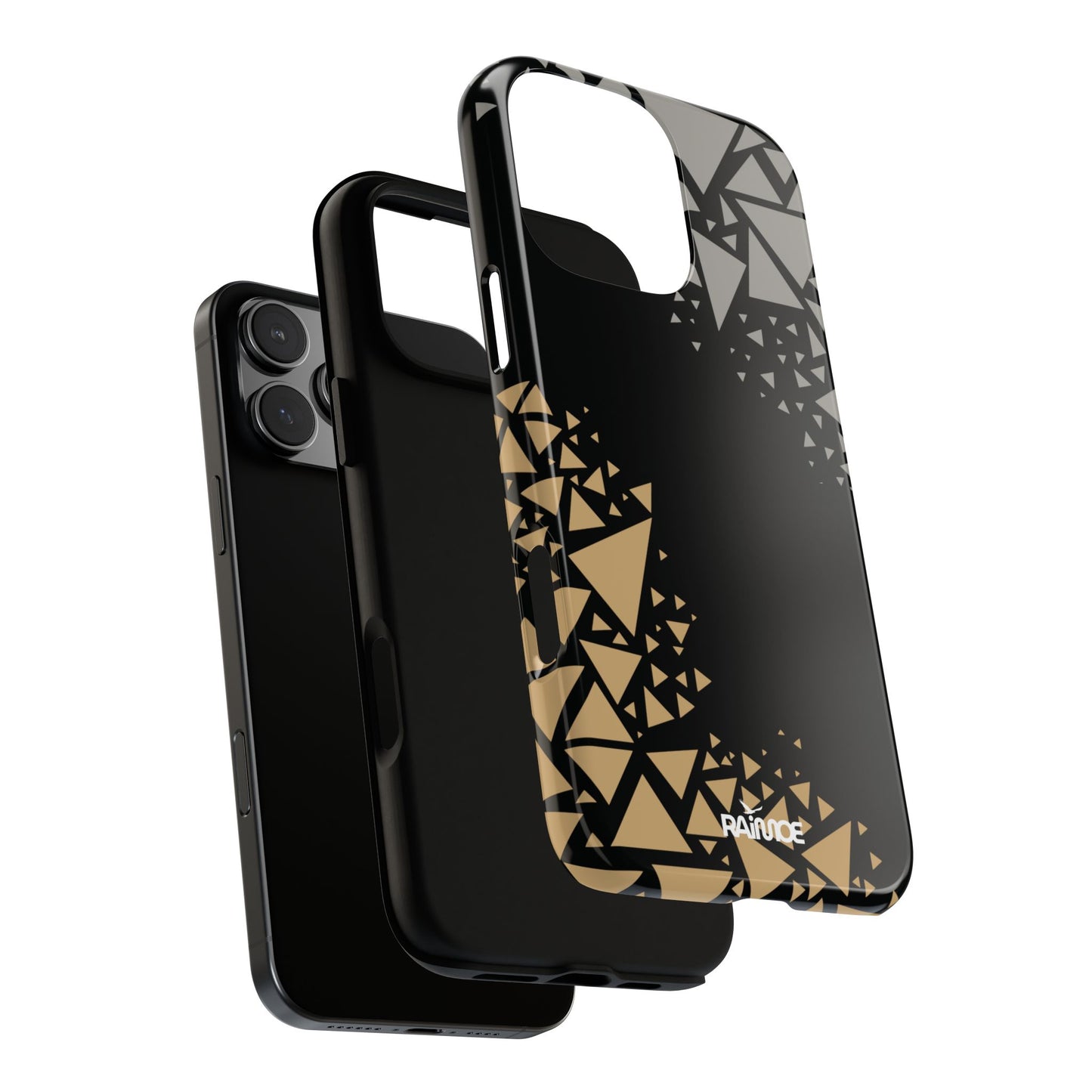 Triangles Web - iPhone Tough Case (Glossy)
