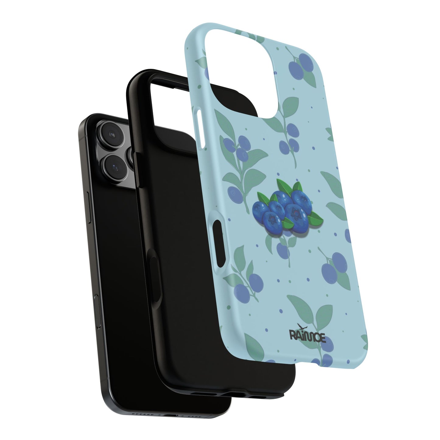 Blueberries Burst - iPhone Tough Case (Matte)
