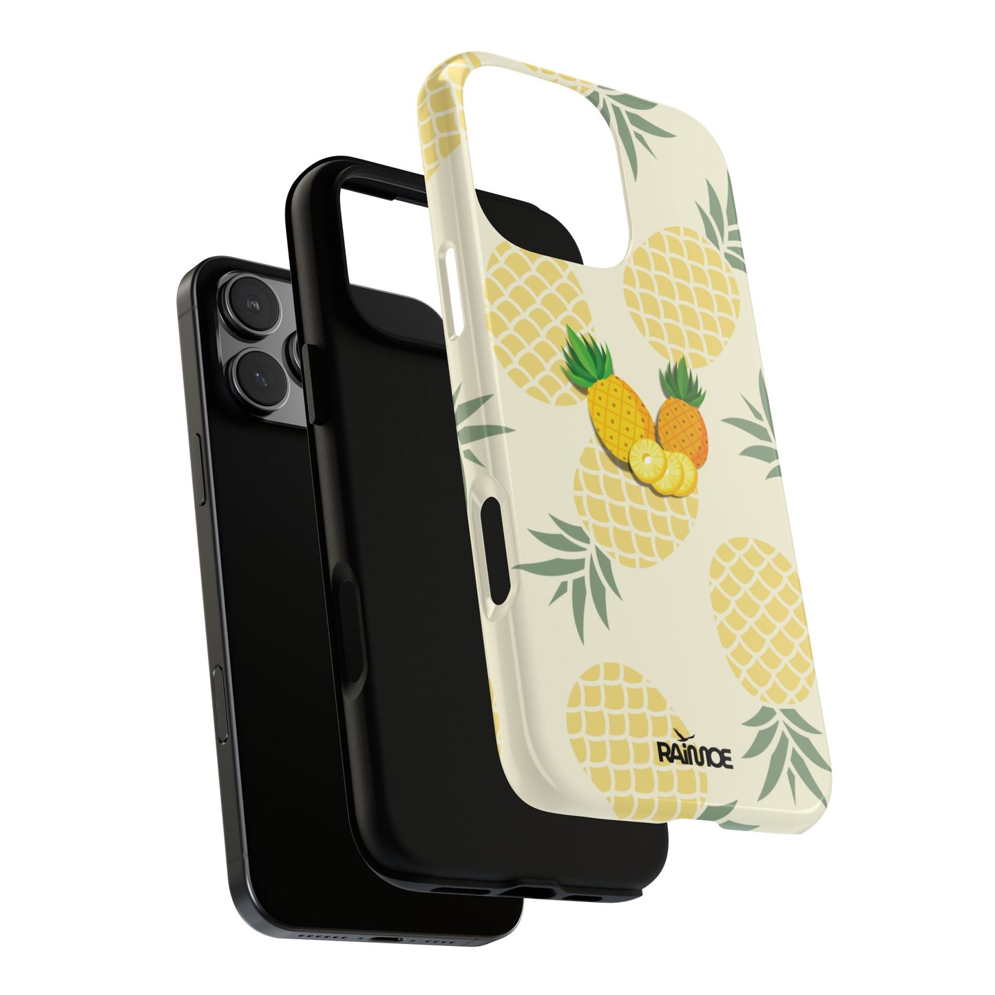 Tropical Pineapple - iPhone Tough Case (Glossy)