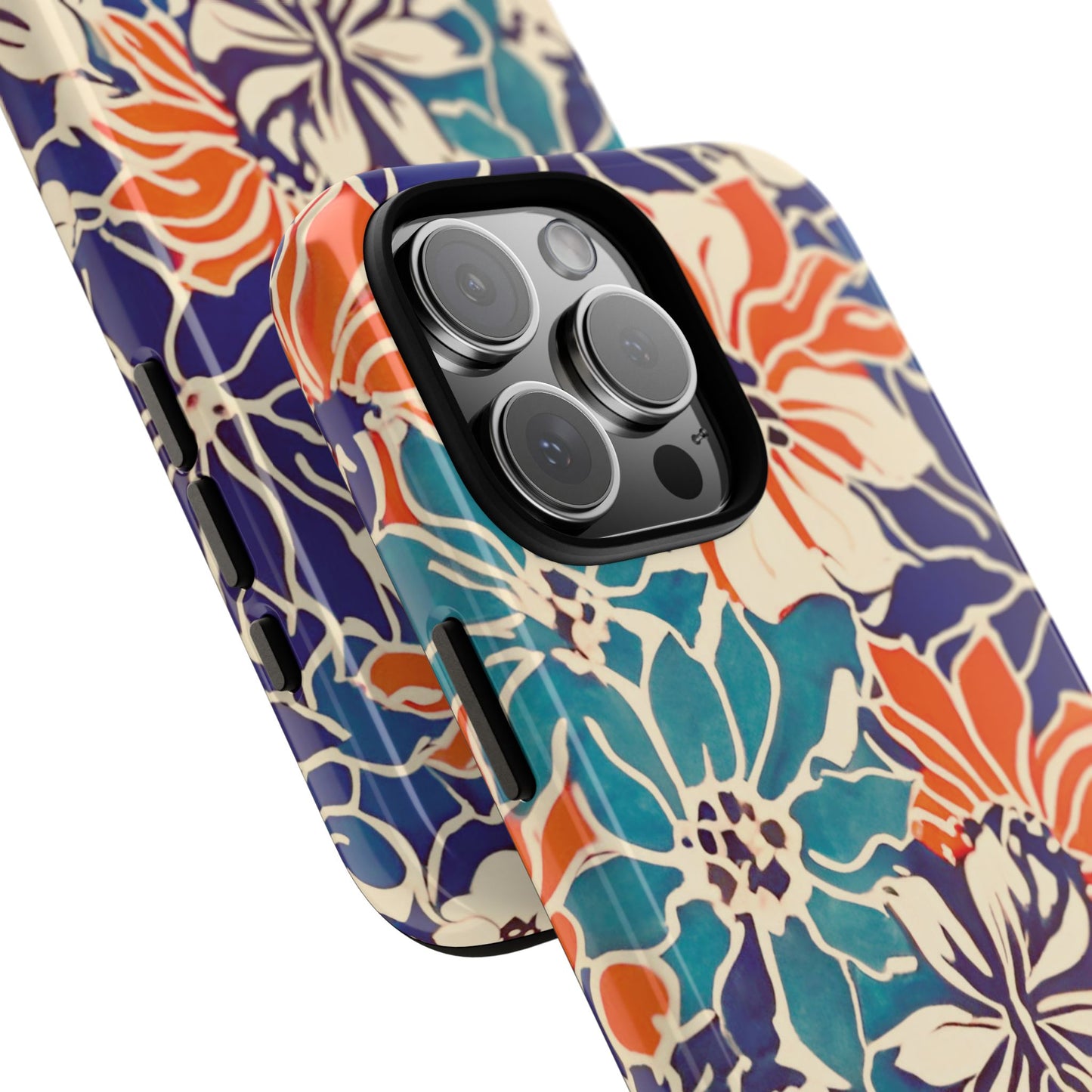 Tide Blossom - iPhone Tough Case (Glossy)