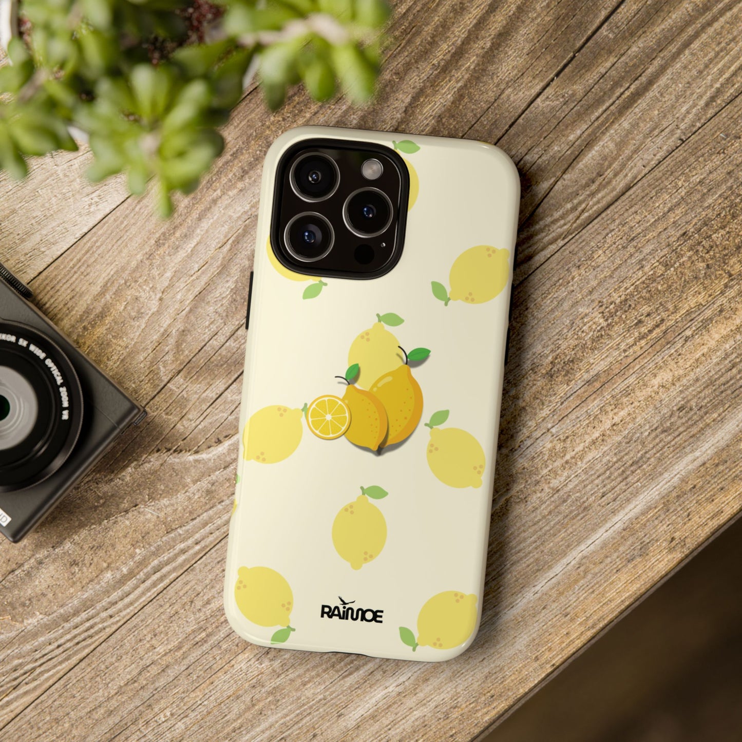 Funda resistente para iPhone (brillante) Lemon Madness