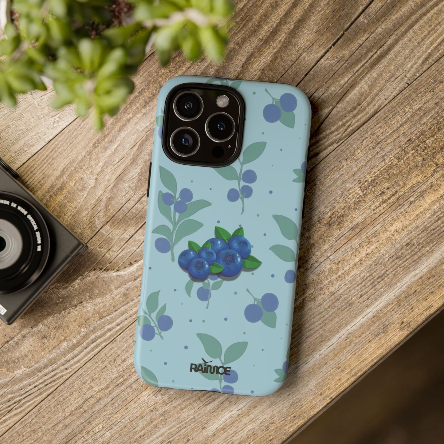 Blueberries Burst - iPhone Tough Case (Matte)