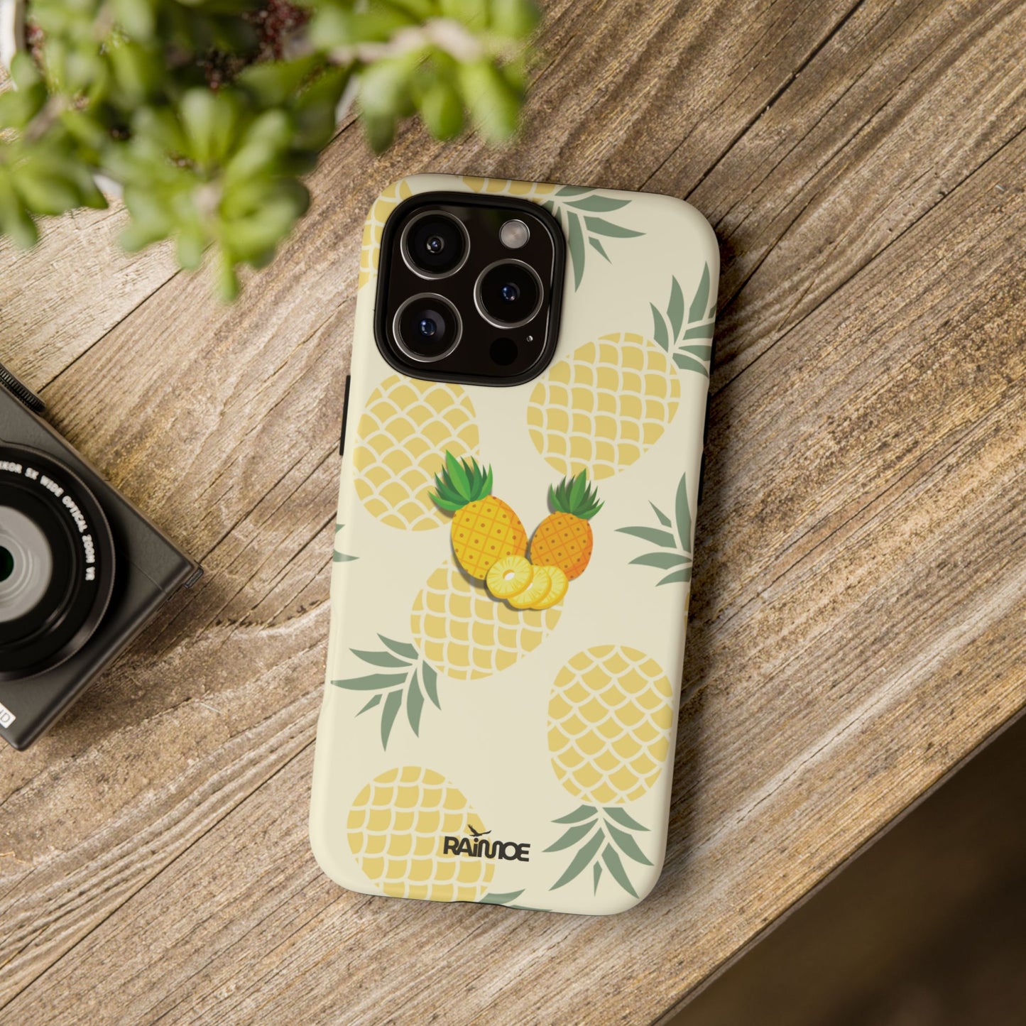 Tropical Pineapple - iPhone Tough Case (Matte)
