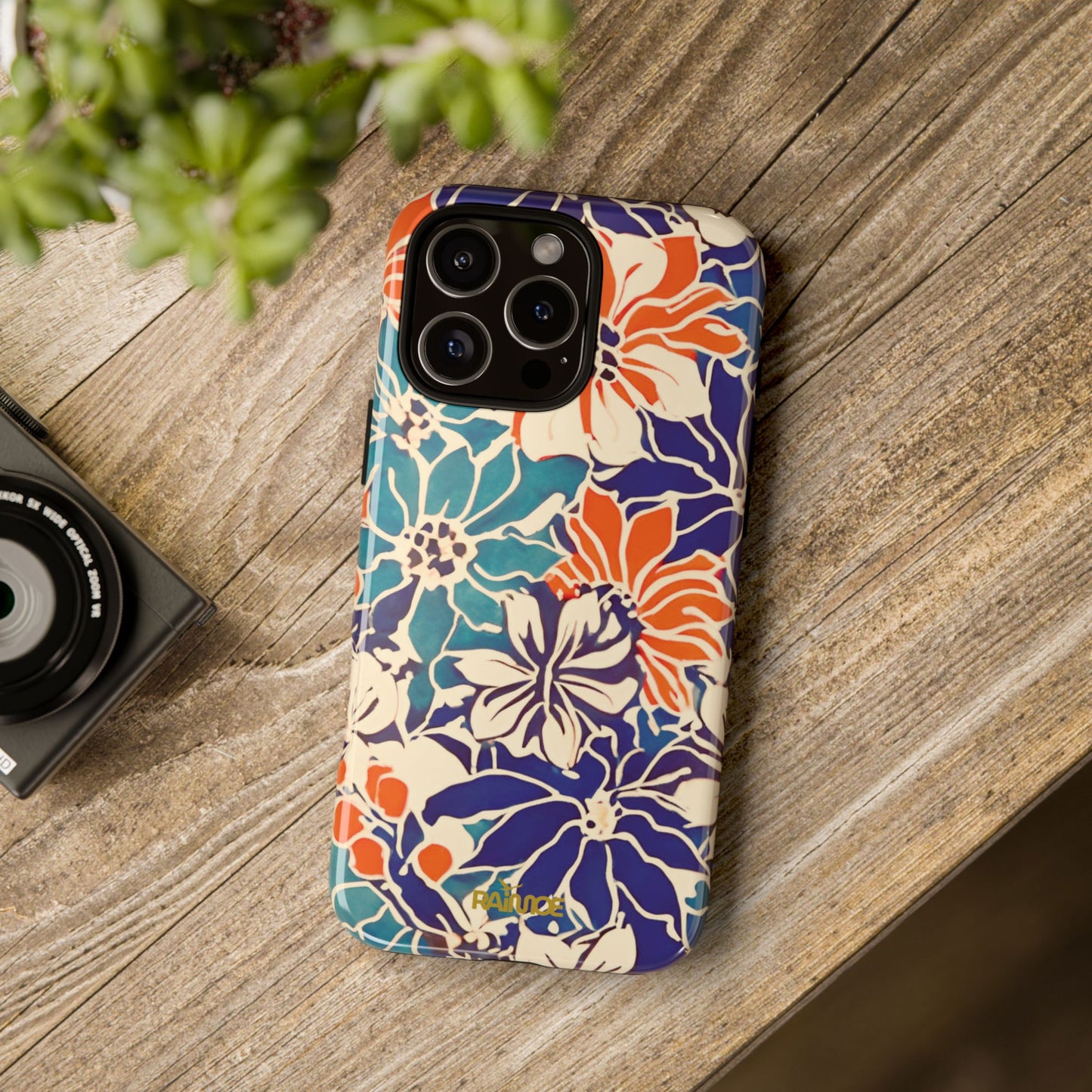 Tide Blossom - iPhone Tough Case (Glossy)