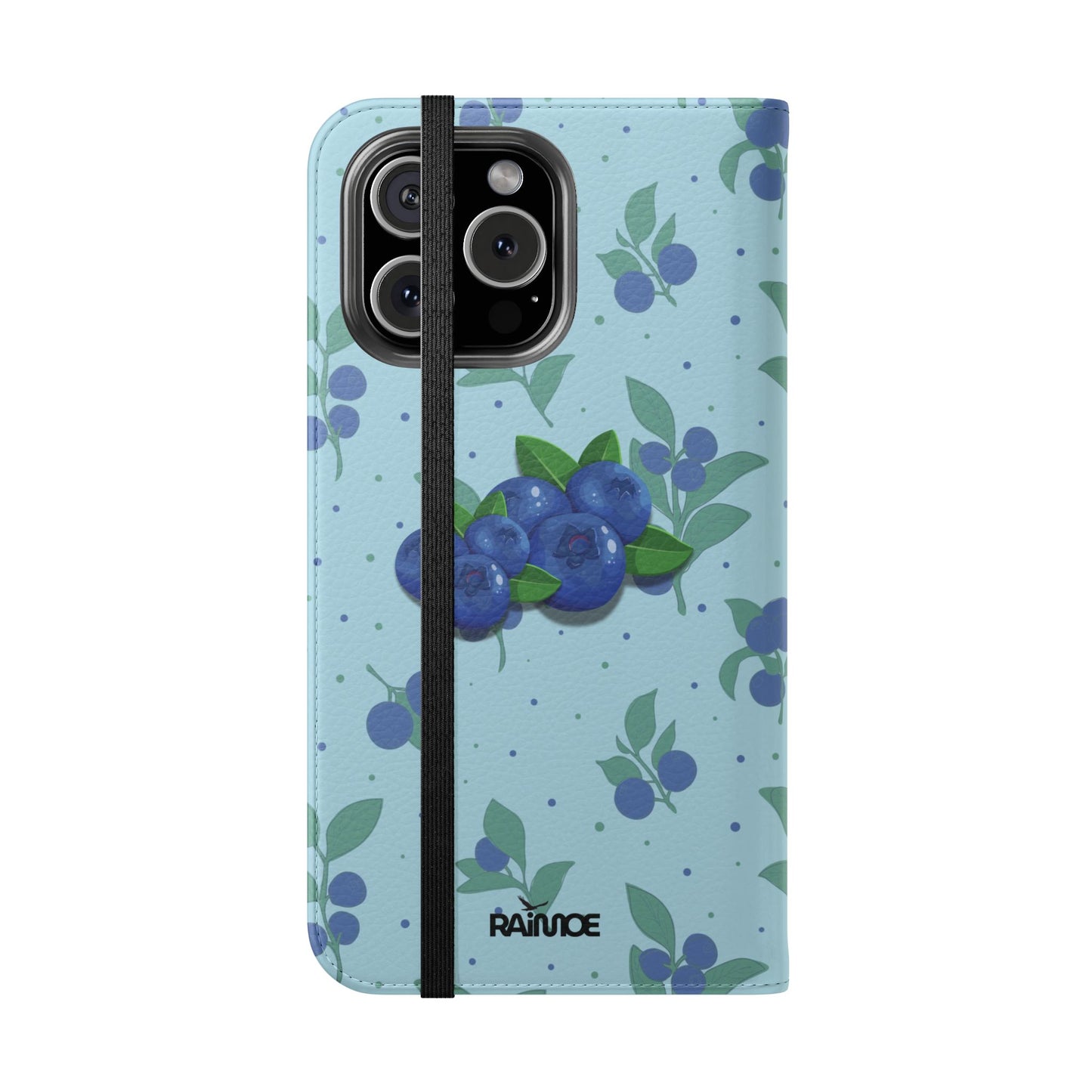 Blueberries Burst - iPhone Flip Case