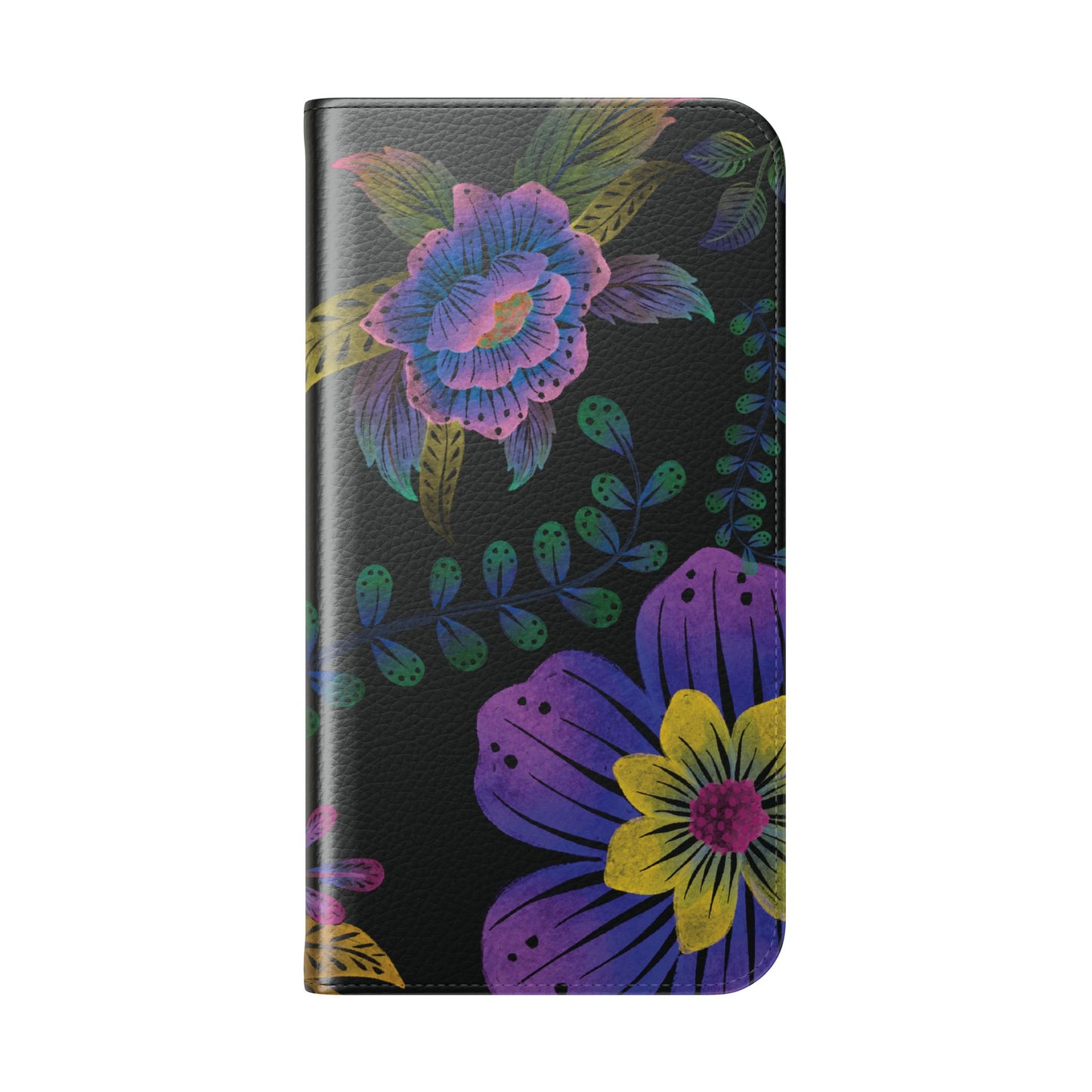 Funda con tapa para iPhone Lumina púrpura