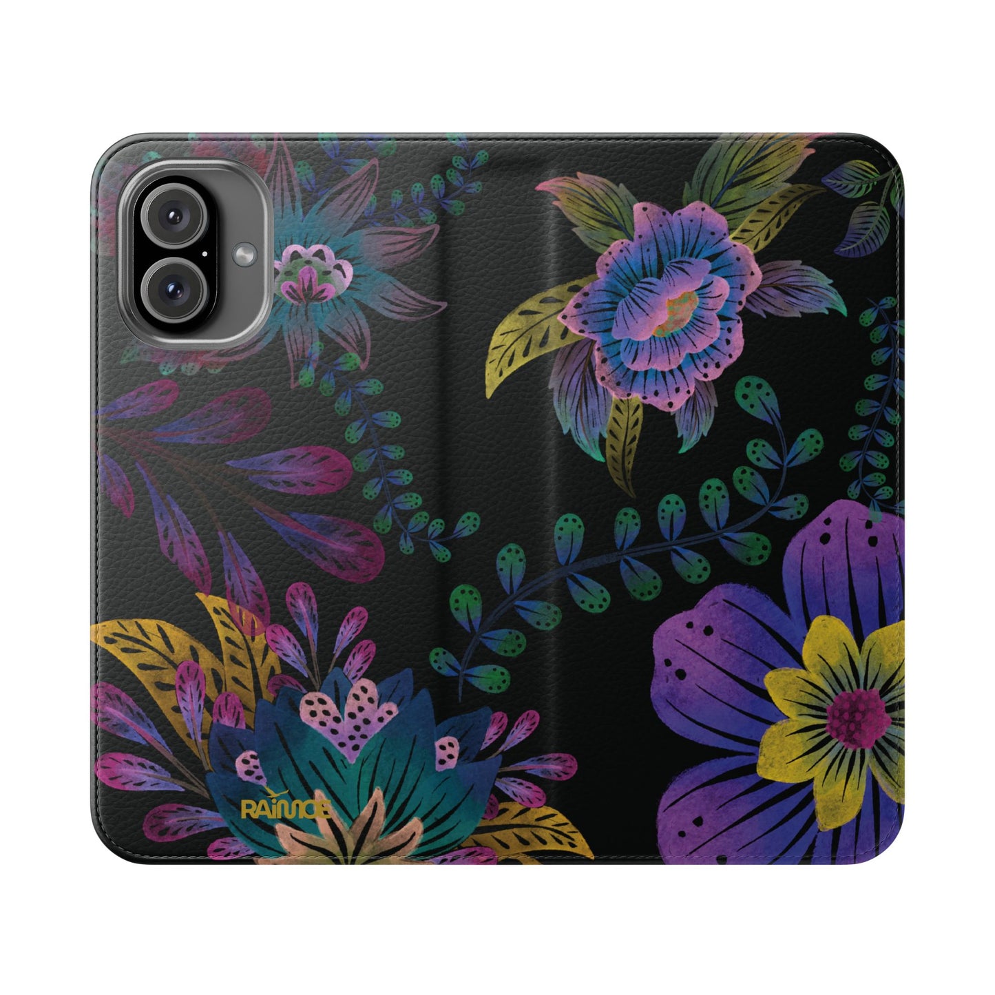 Funda con tapa para iPhone Lumina púrpura