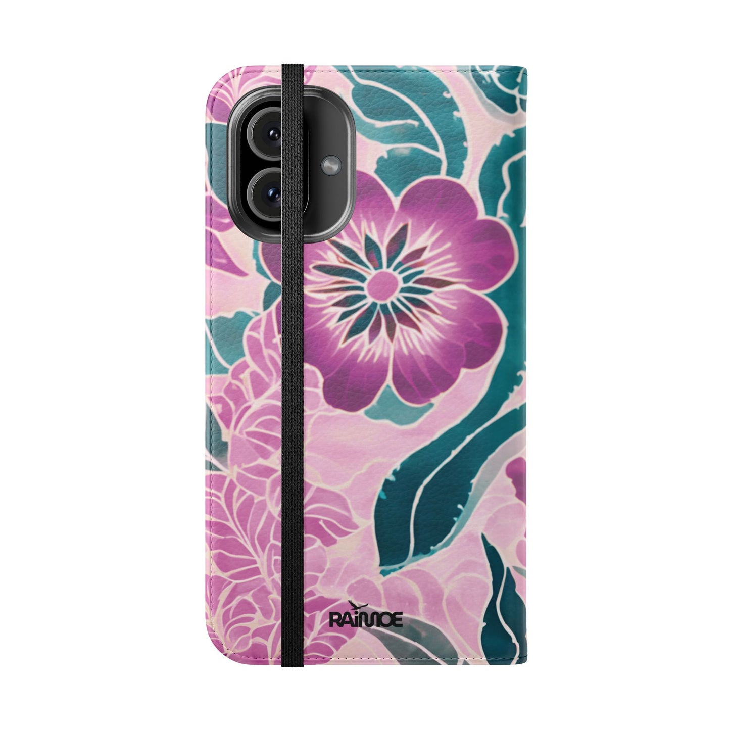 パープルビューティー - iPhone フリップケース