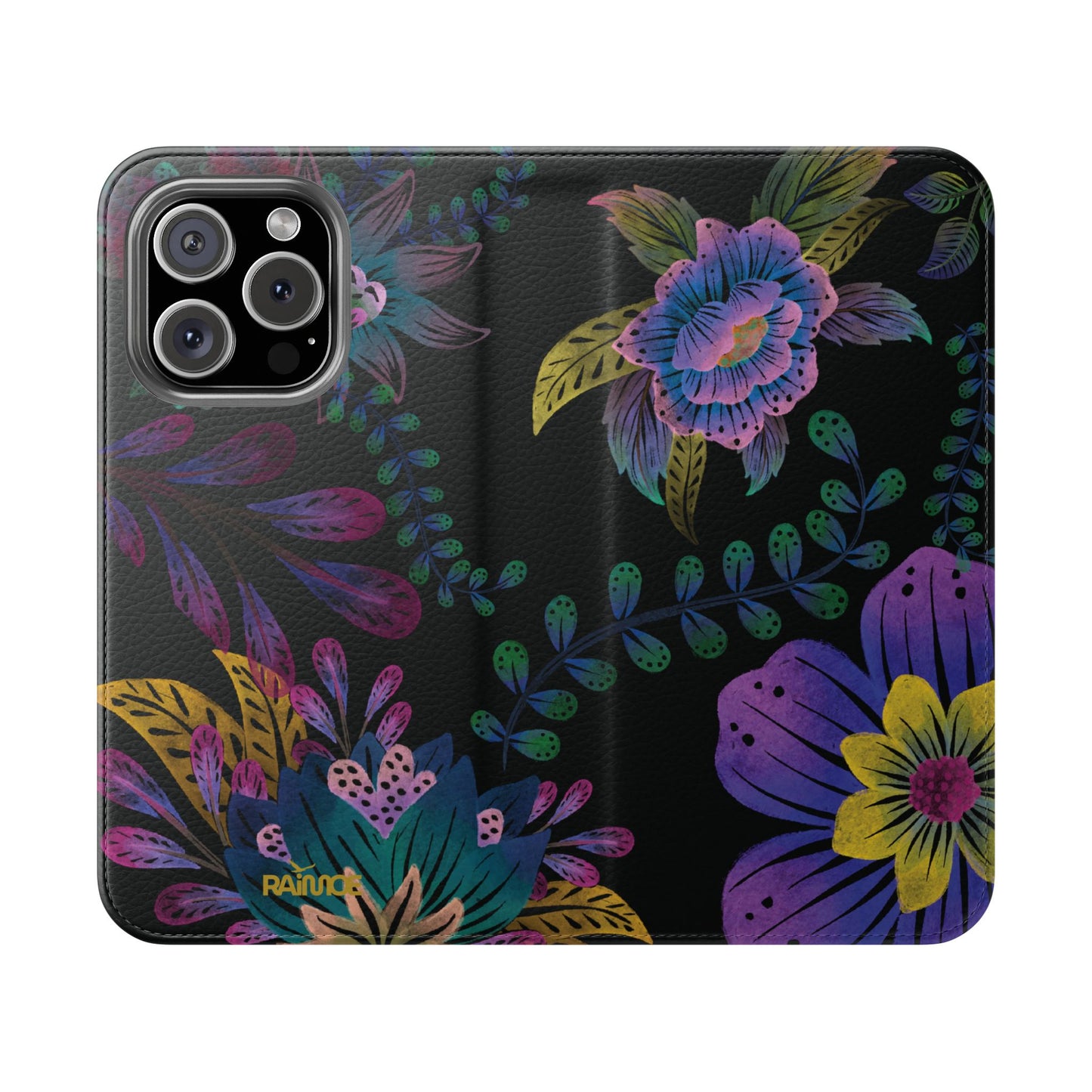 Funda con tapa para iPhone Lumina púrpura