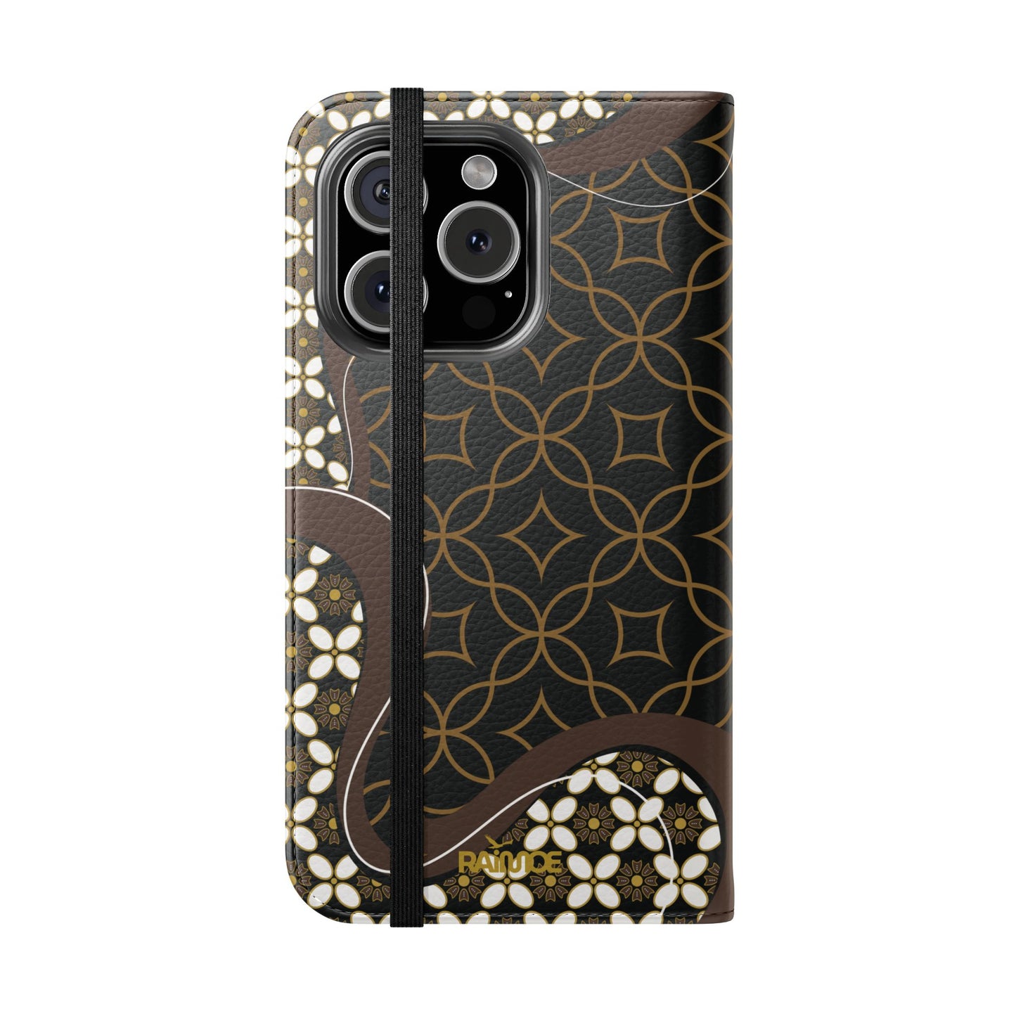 ベーシックプリント - iPhone フリップケース