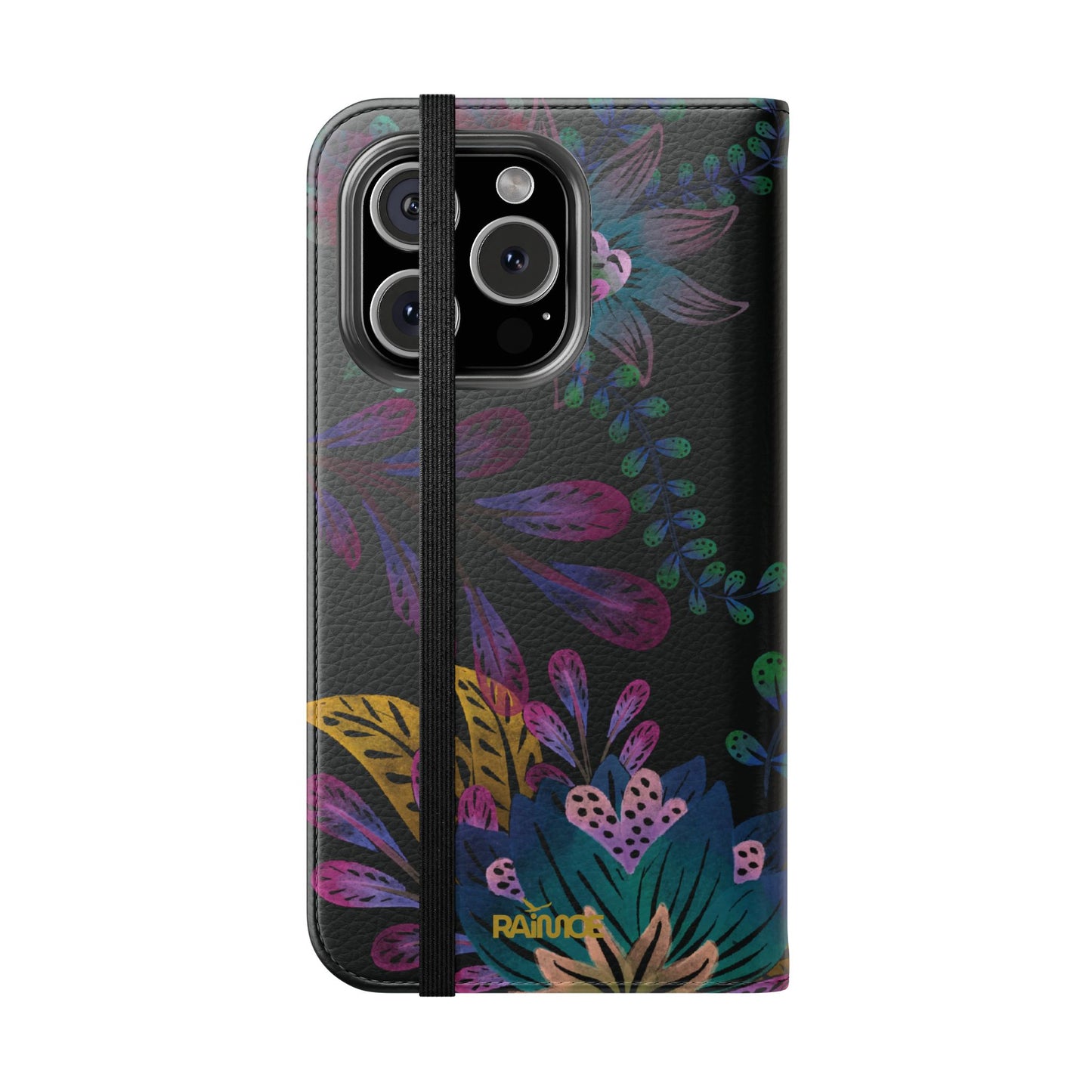 Funda con tapa para iPhone Lumina púrpura