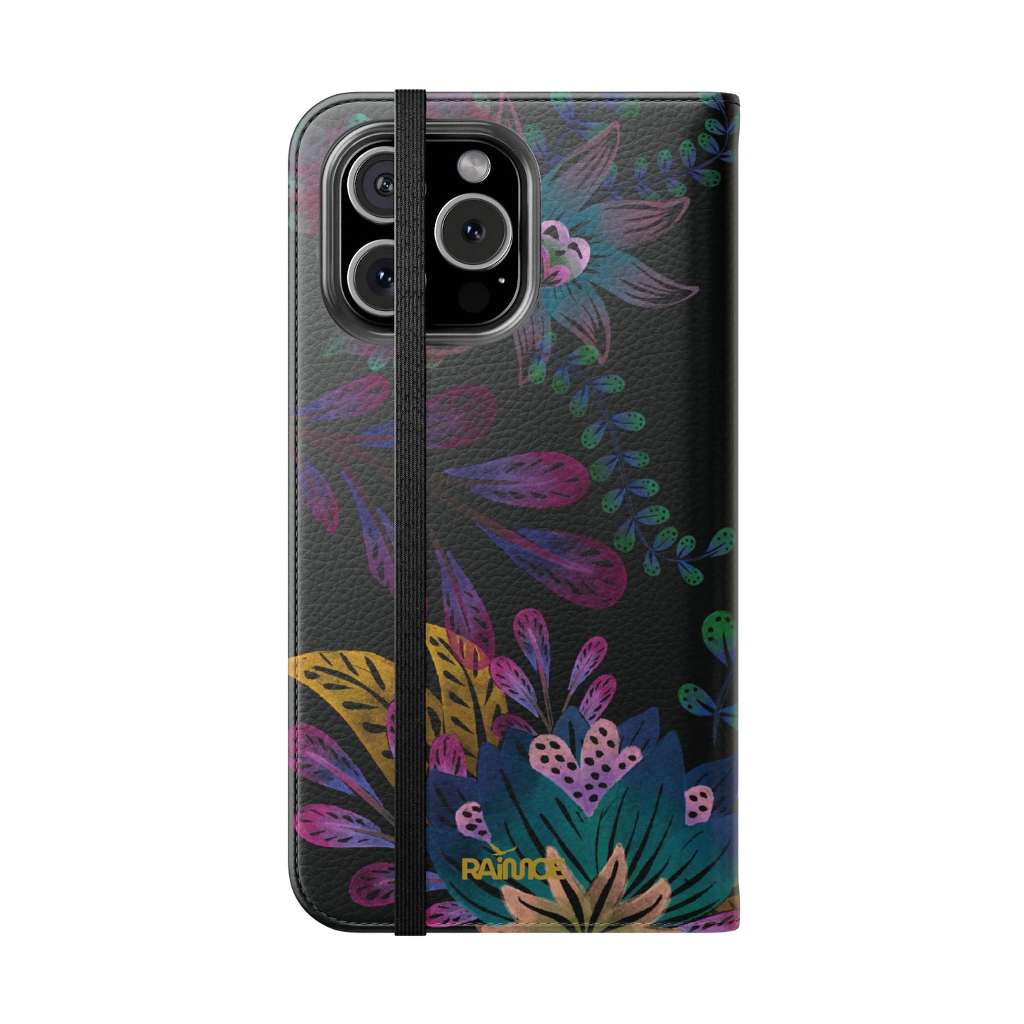 Funda con tapa para iPhone Lumina púrpura
