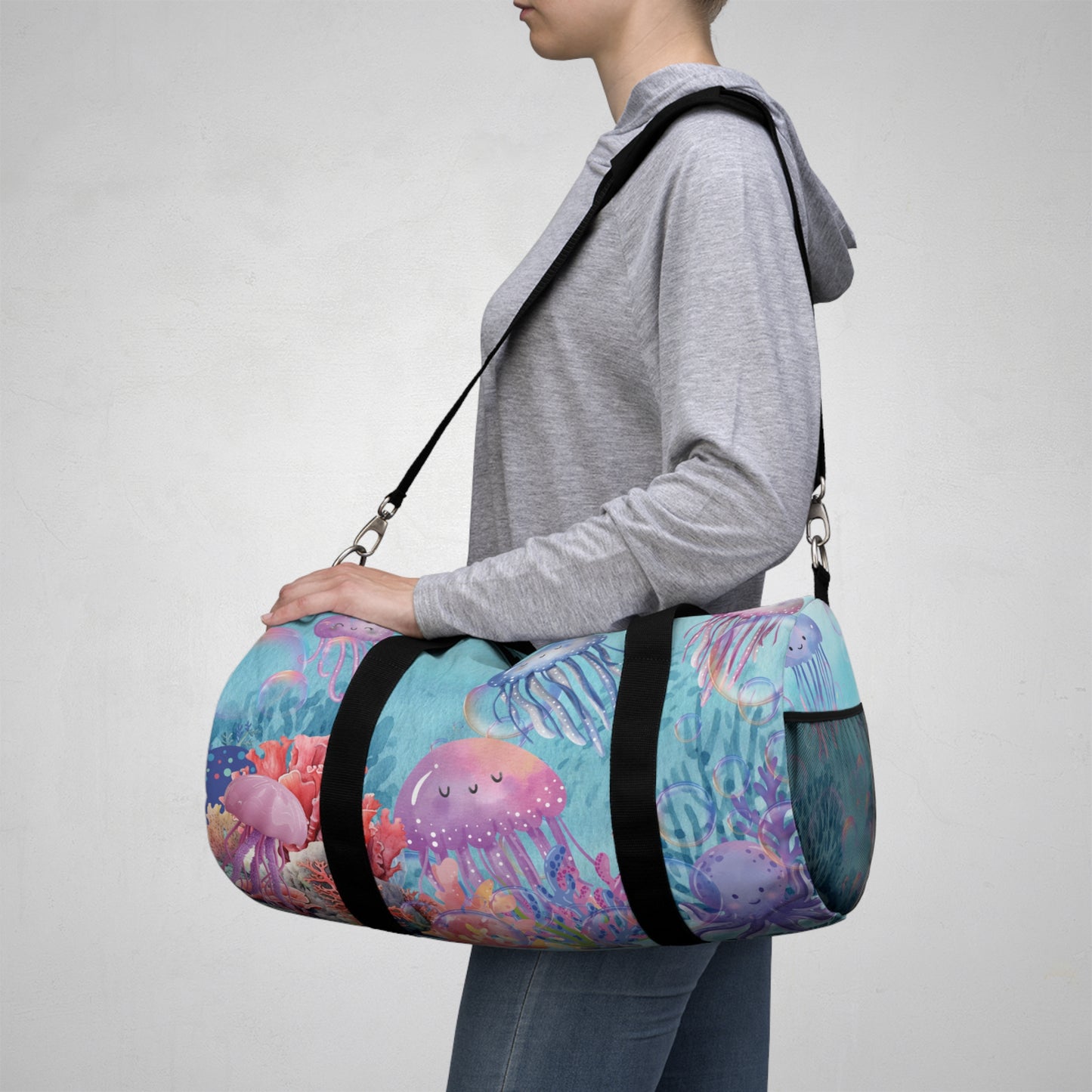 Jelly Fish Duffel Bag