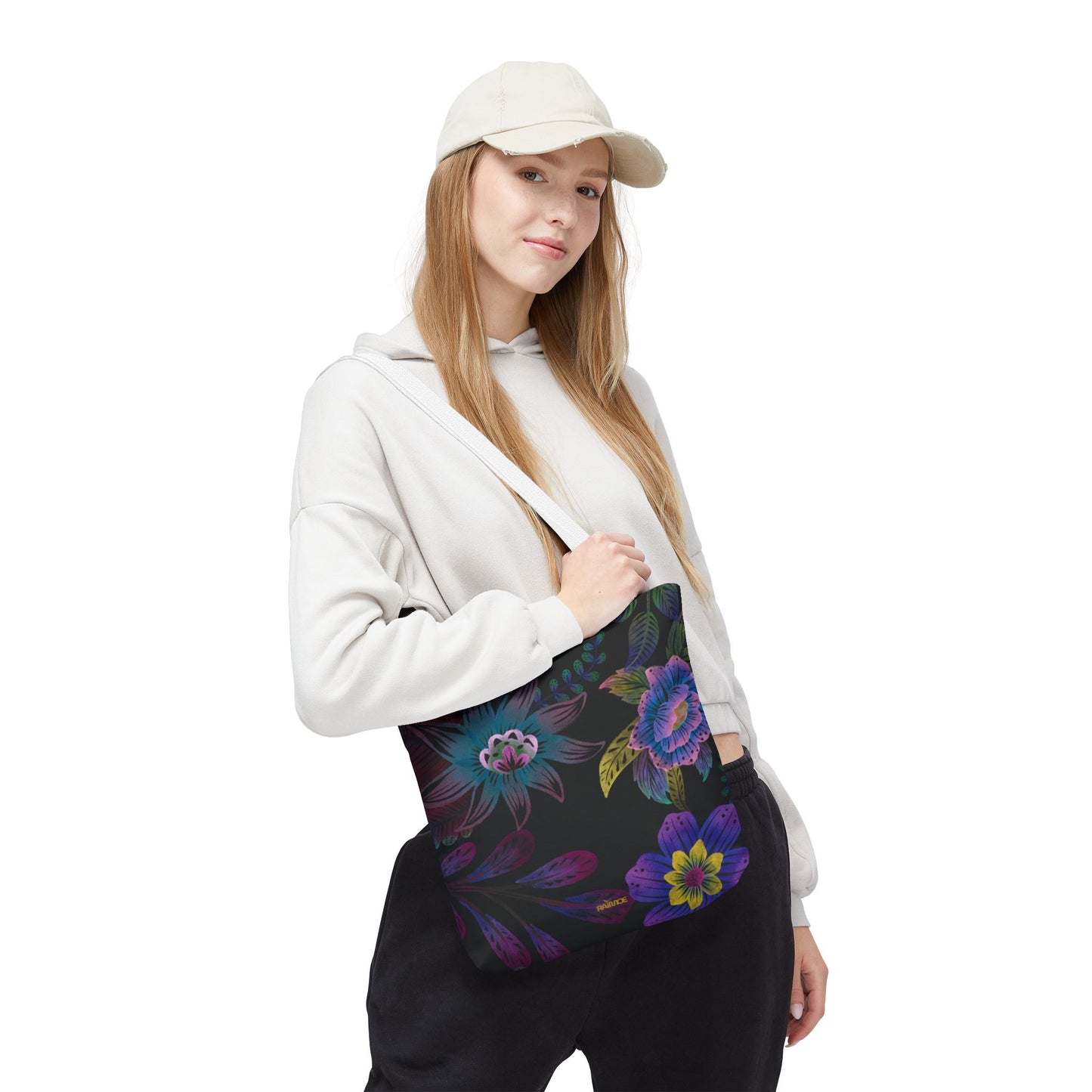 Purple Lumina Tote Bag