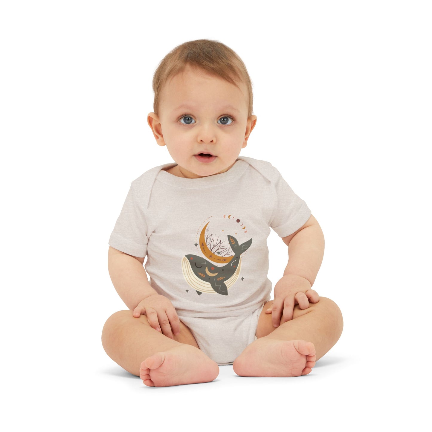 Body de manga corta Lullaby Whale