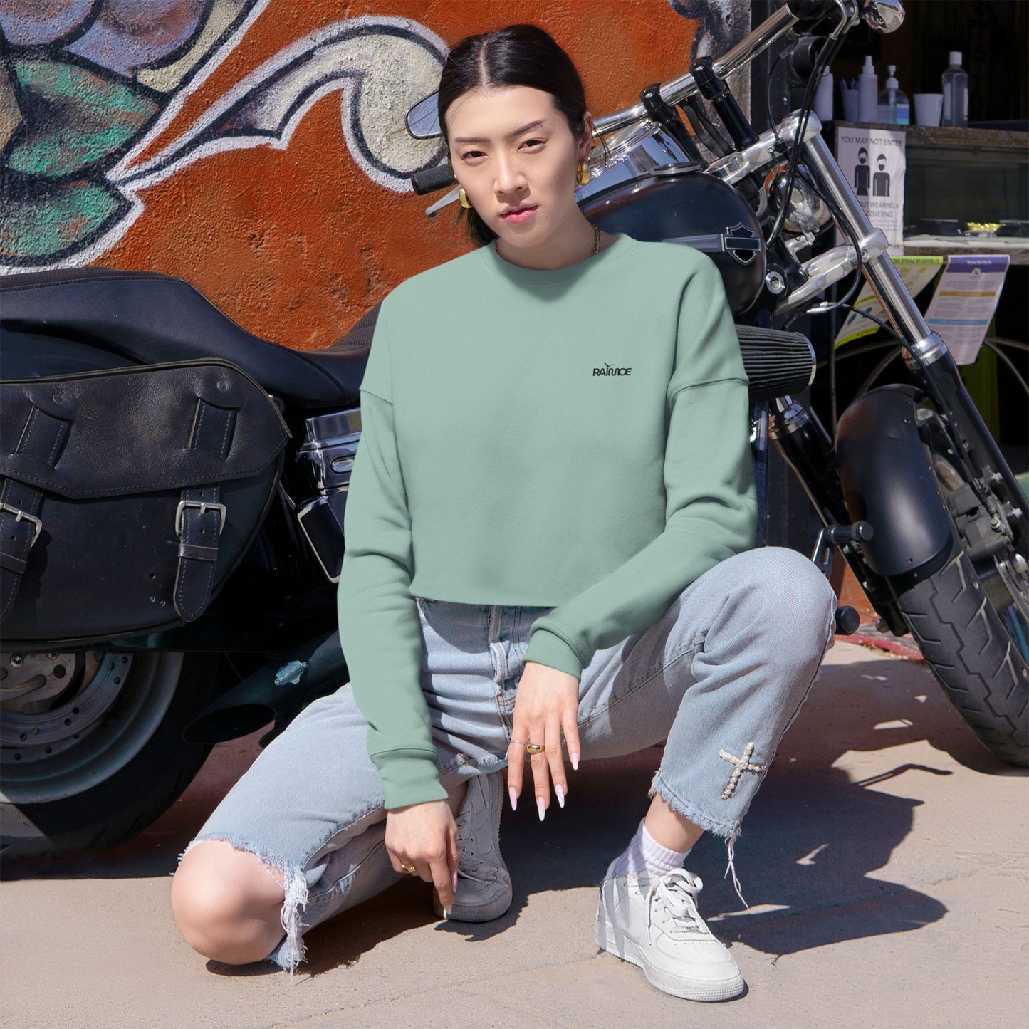 Sudadera corta Raimoe