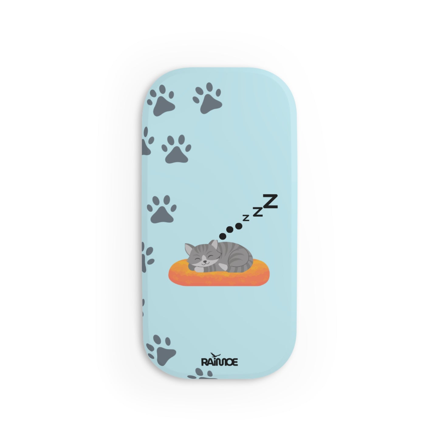 Snoozy Kitty Phone Click-On Grip