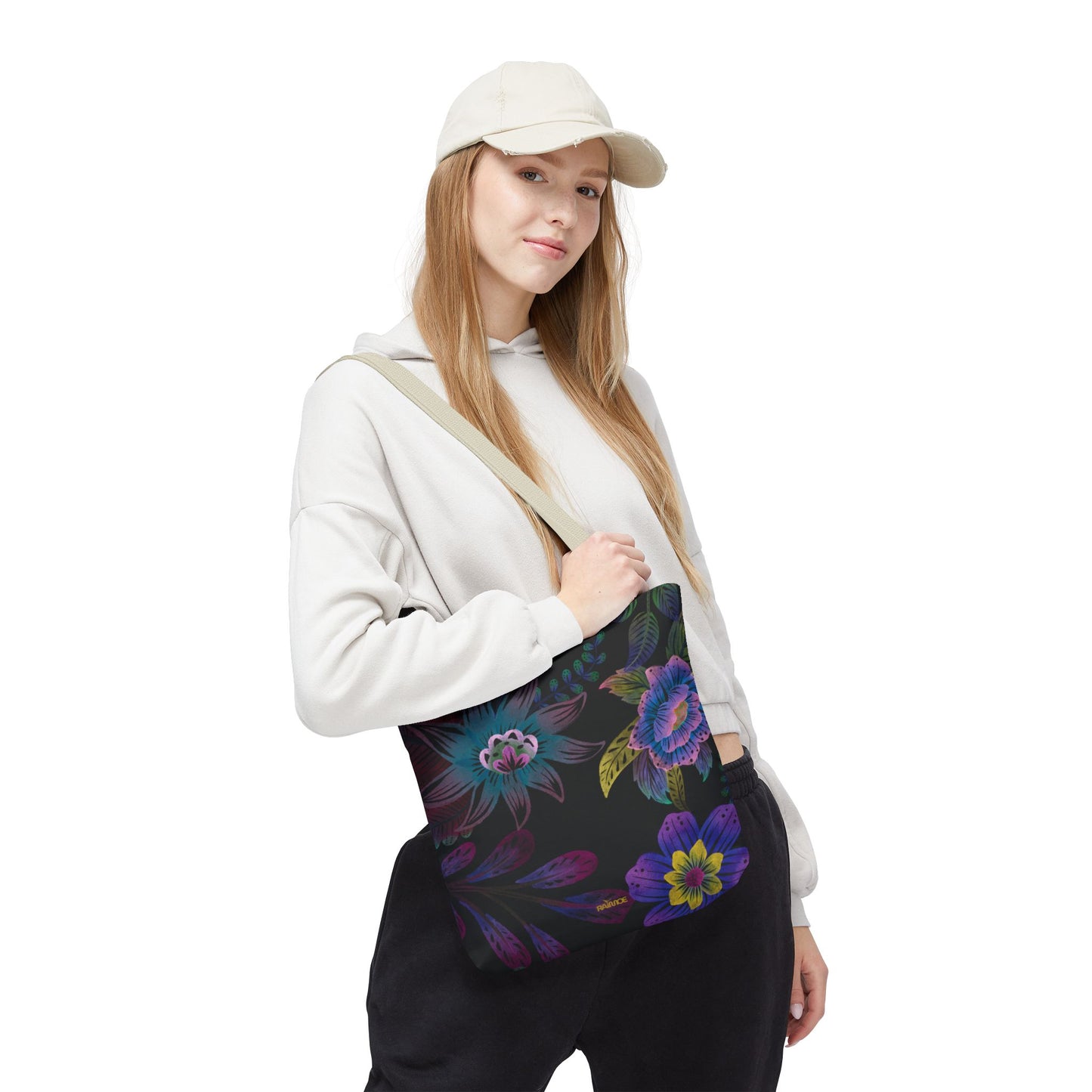 Purple Lumina Tote Bag