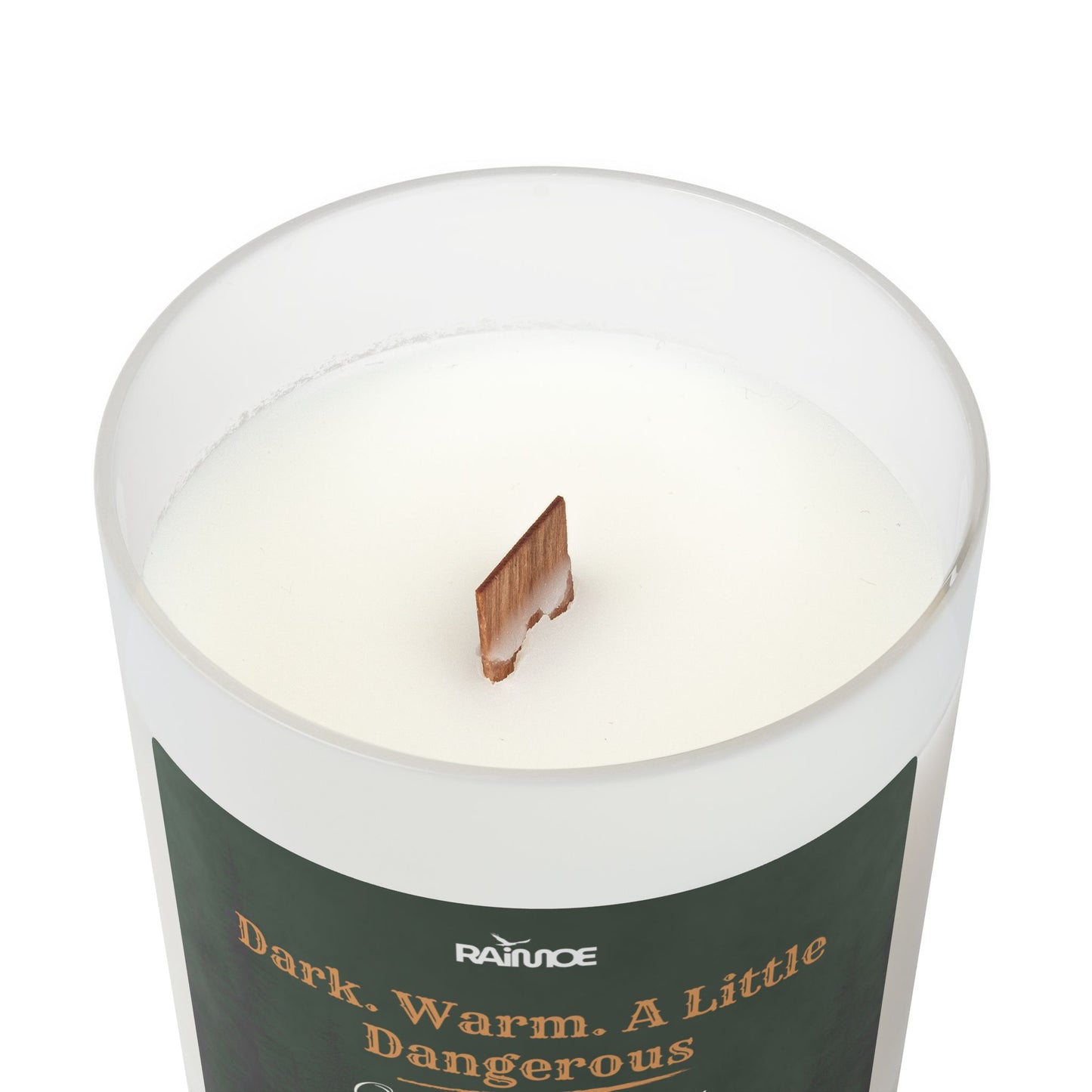 Frosted Glass Candle, 11 oz