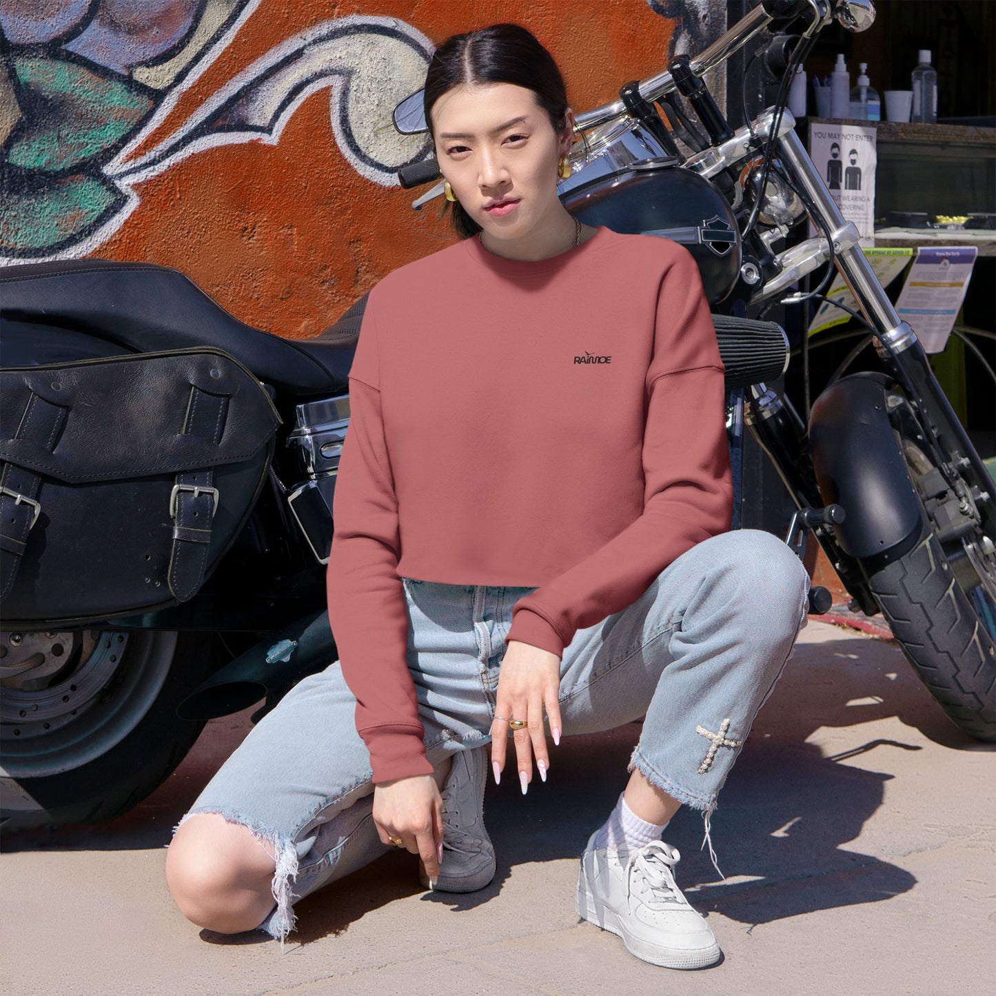 Sudadera corta Raimoe