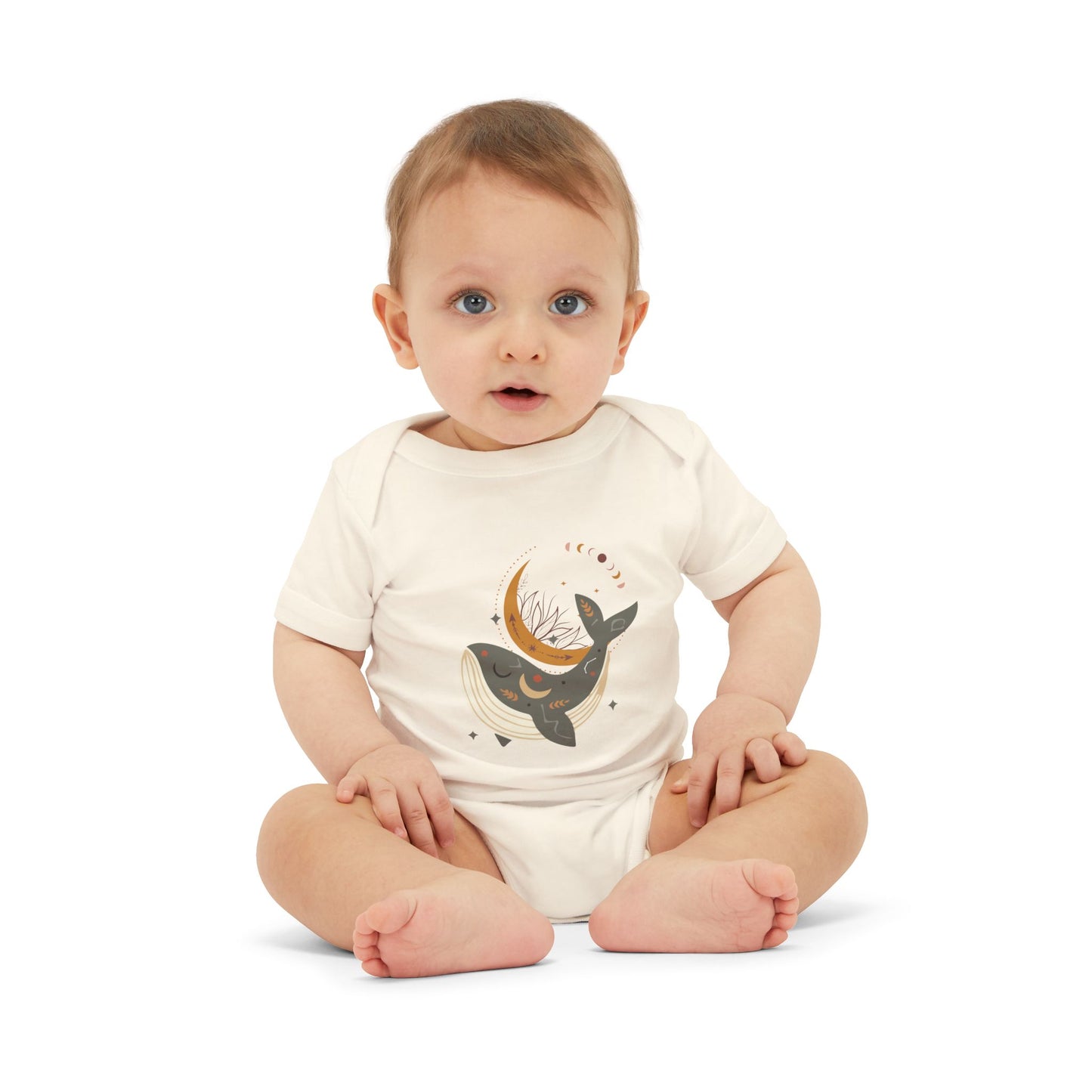 Body de manga corta Lullaby Whale