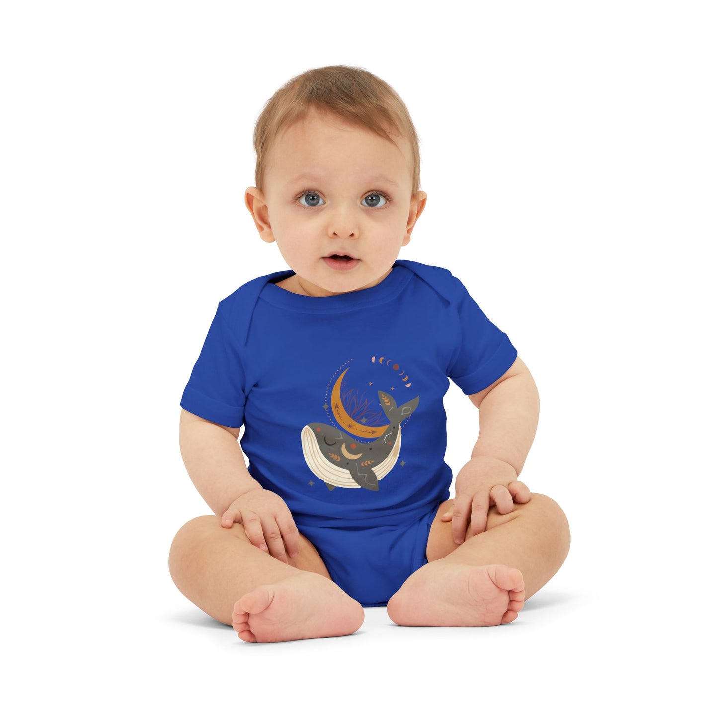 Body de manga corta Lullaby Whale