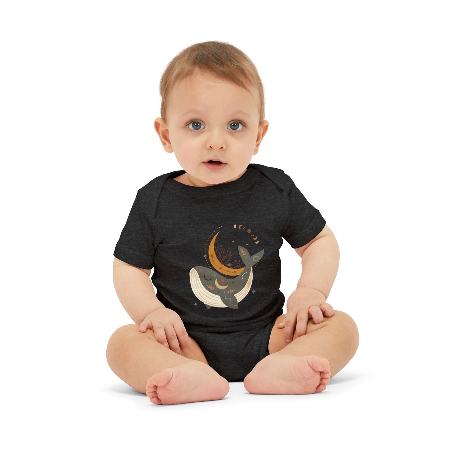Body de manga corta Lullaby Whale