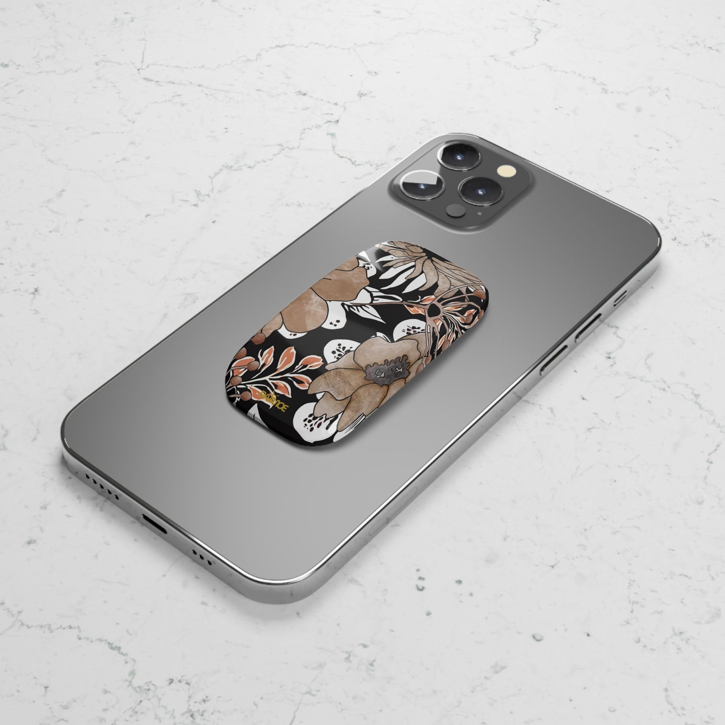 Vintage Bloom Phone Click-On Grip