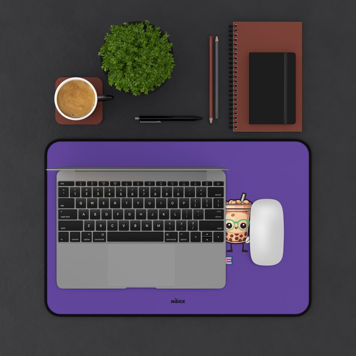 Boba in Style Desk Mat