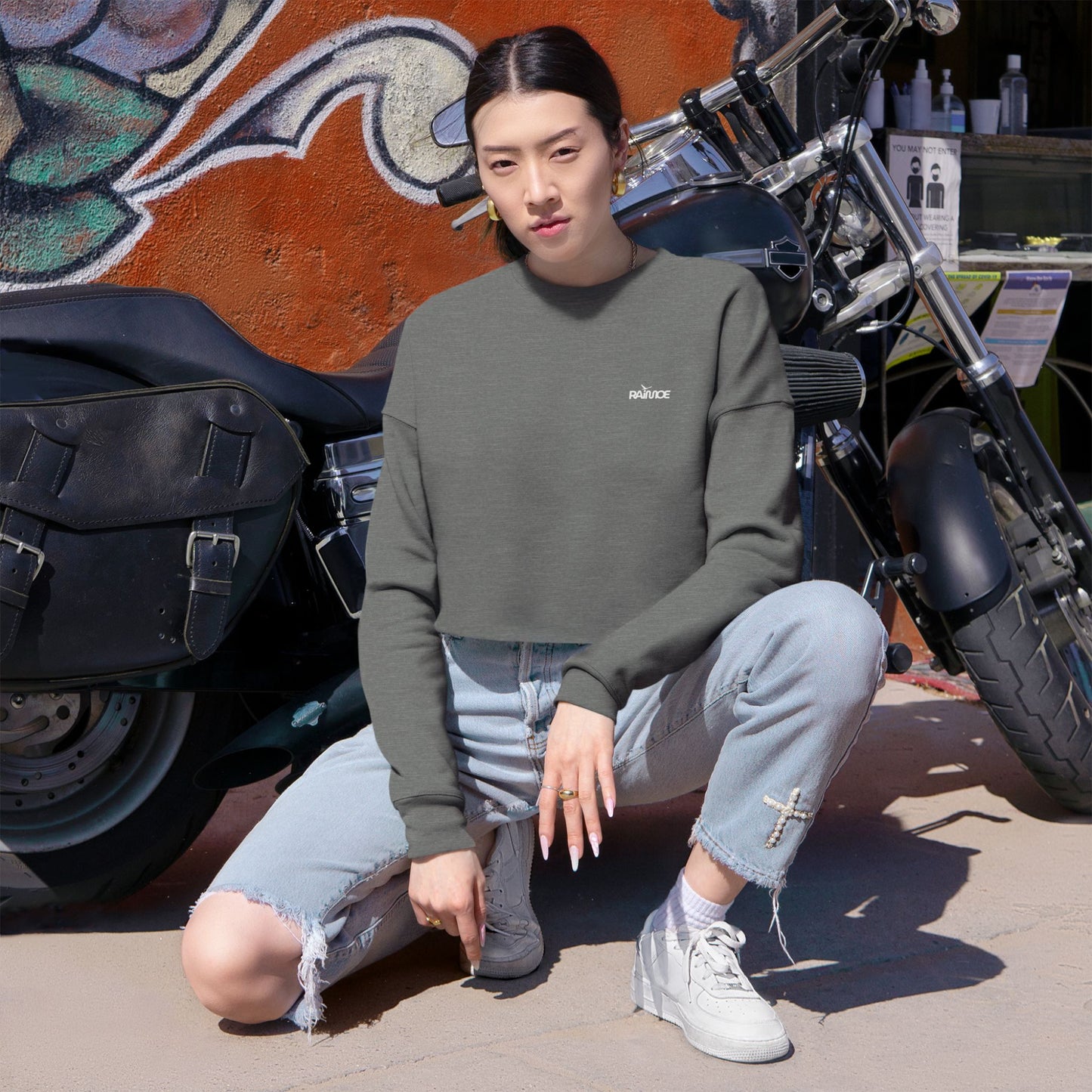 Sudadera corta Raimoe