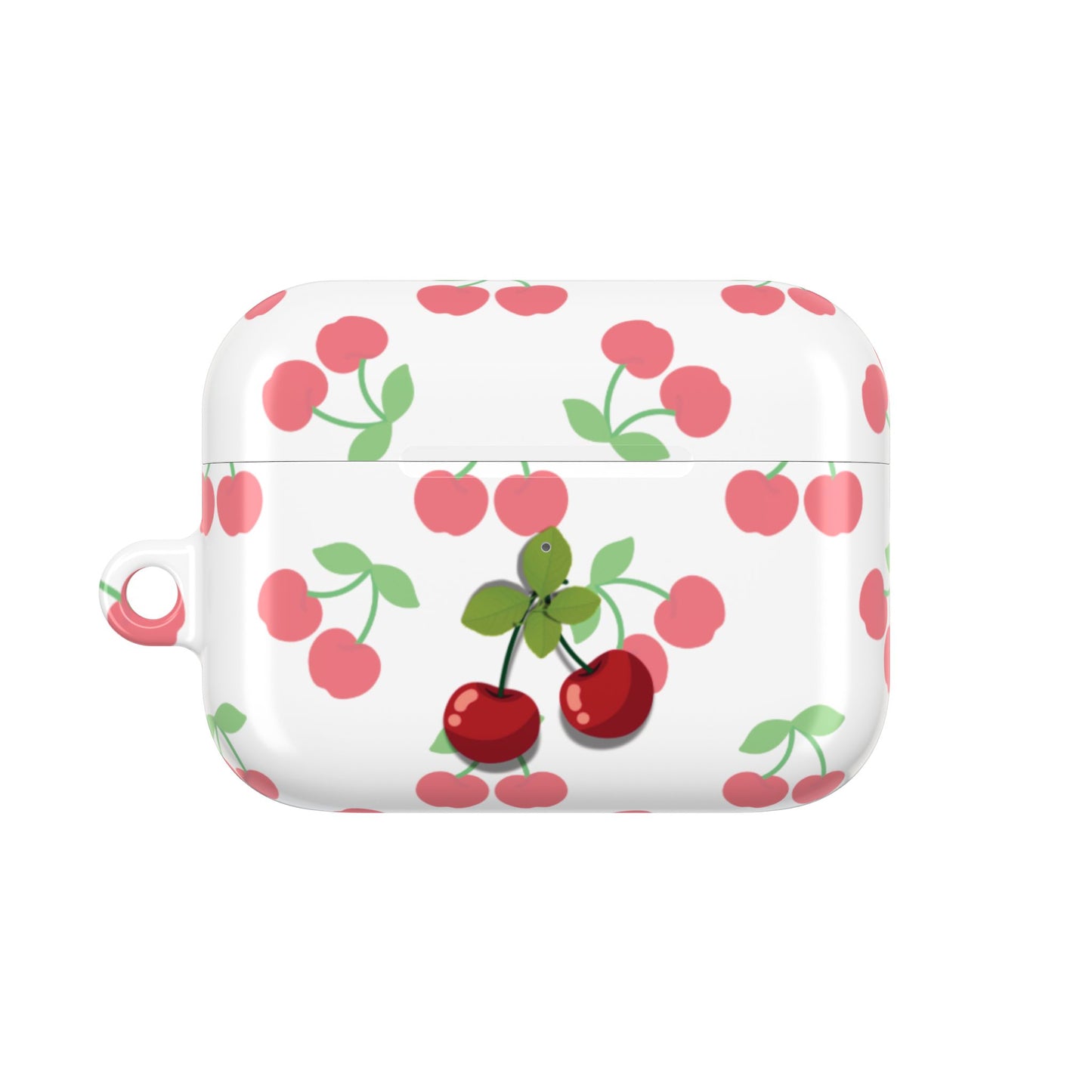 Estuche para AirPods Pro Gen 2 en color rojo cereza