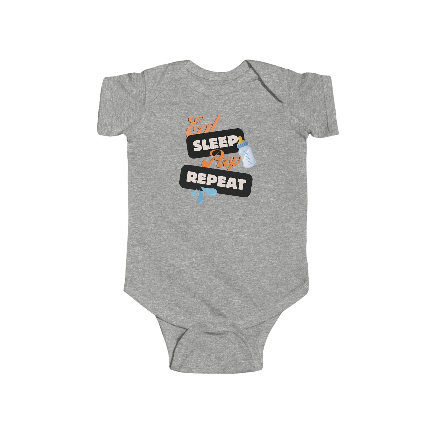 Eat Sleep Poop Repeat Infant Bodysuit
