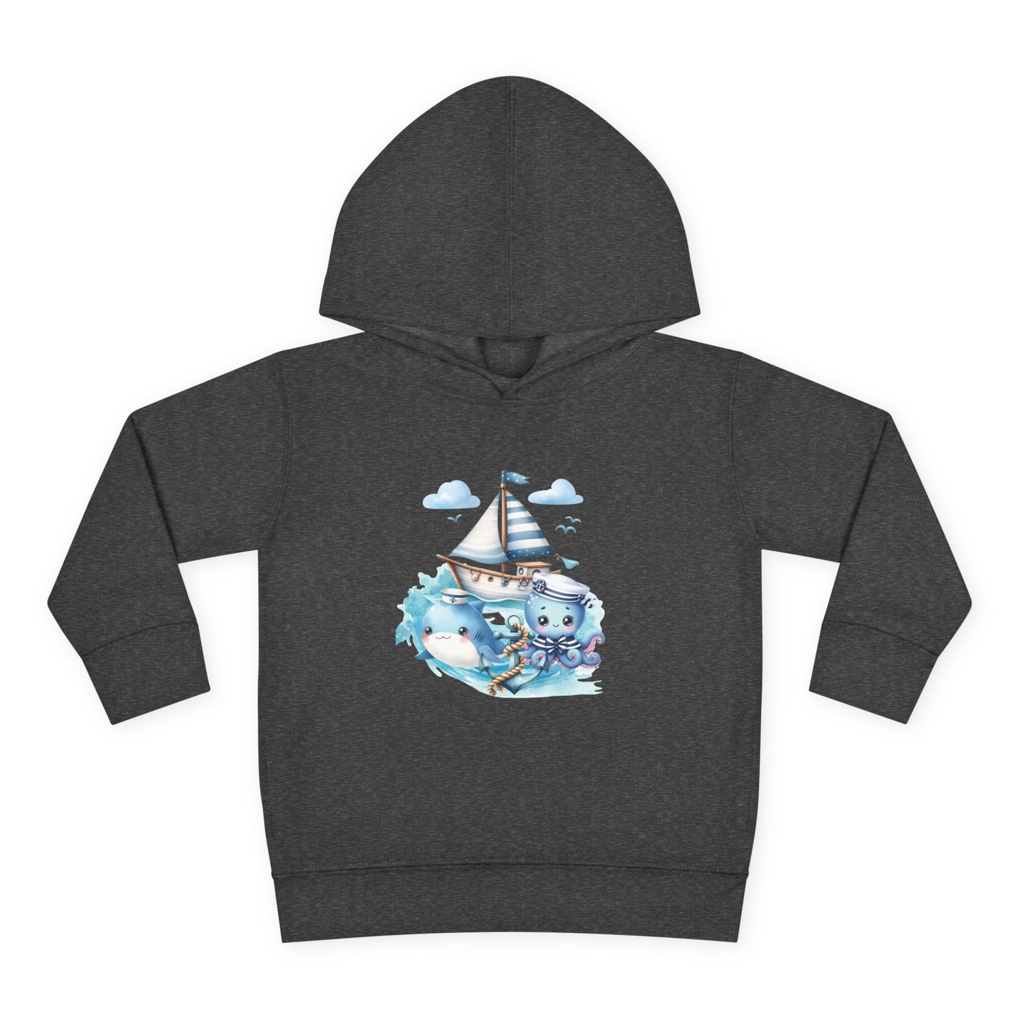 Nautical Sea Toddler Fleece Hoodie