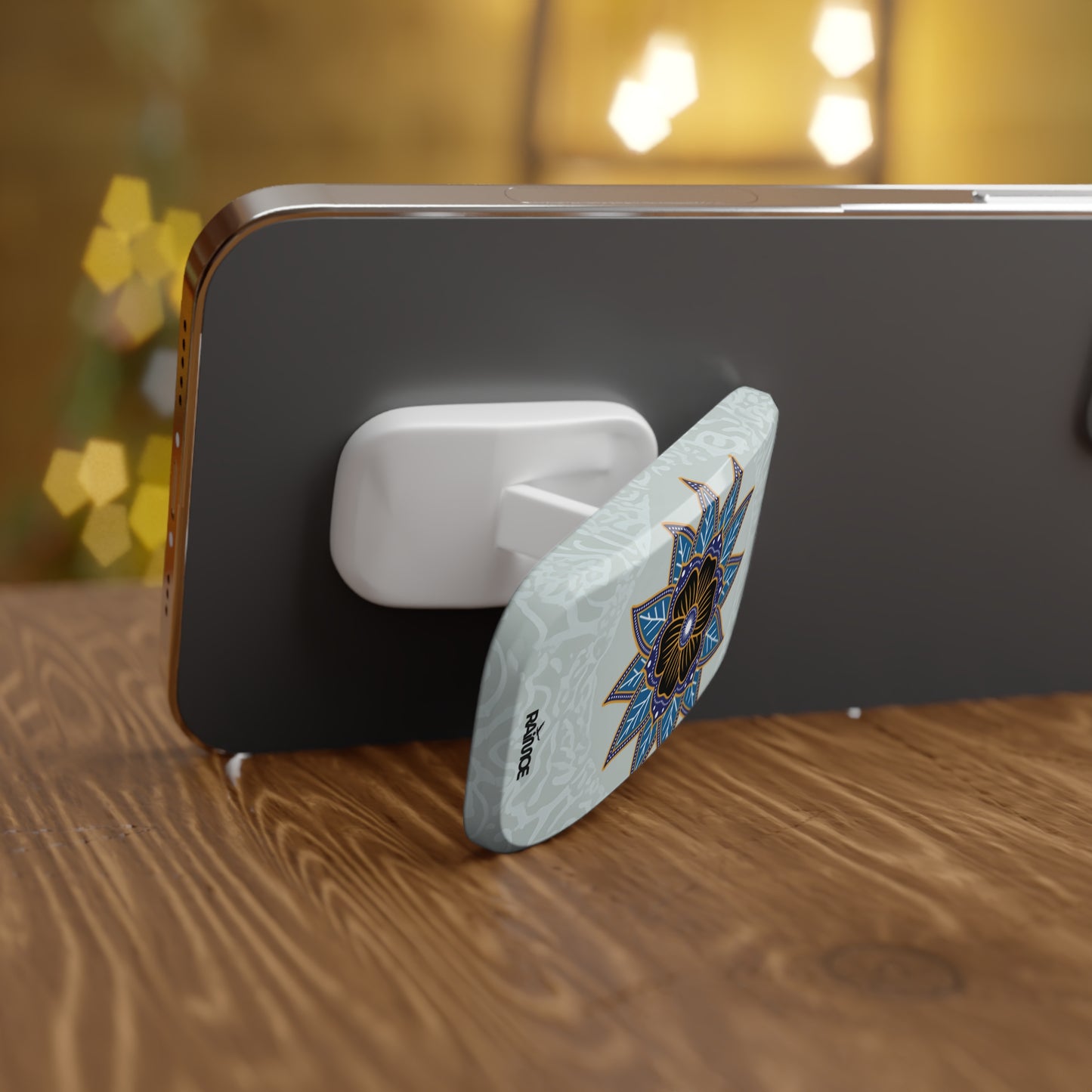 Agarre de clic para teléfono Blue Bloom
