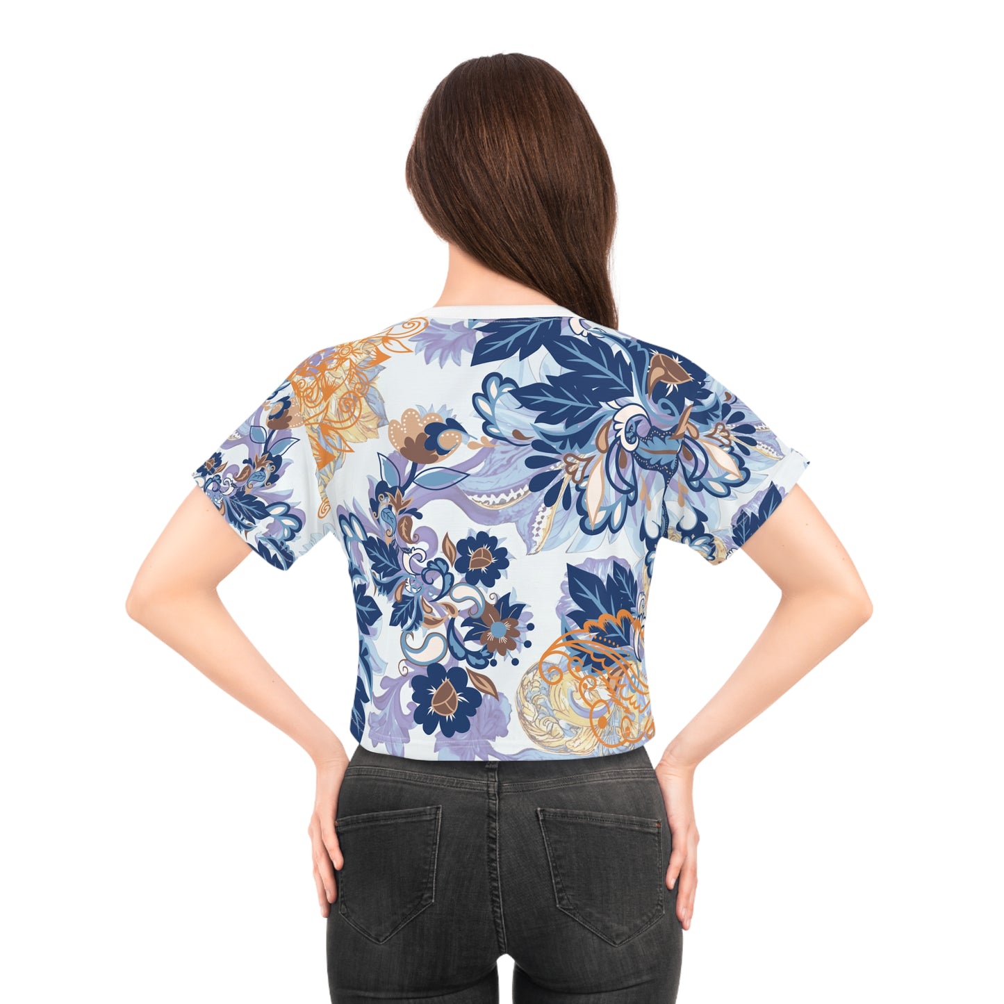 Ultramarine Woman's Crop Tee