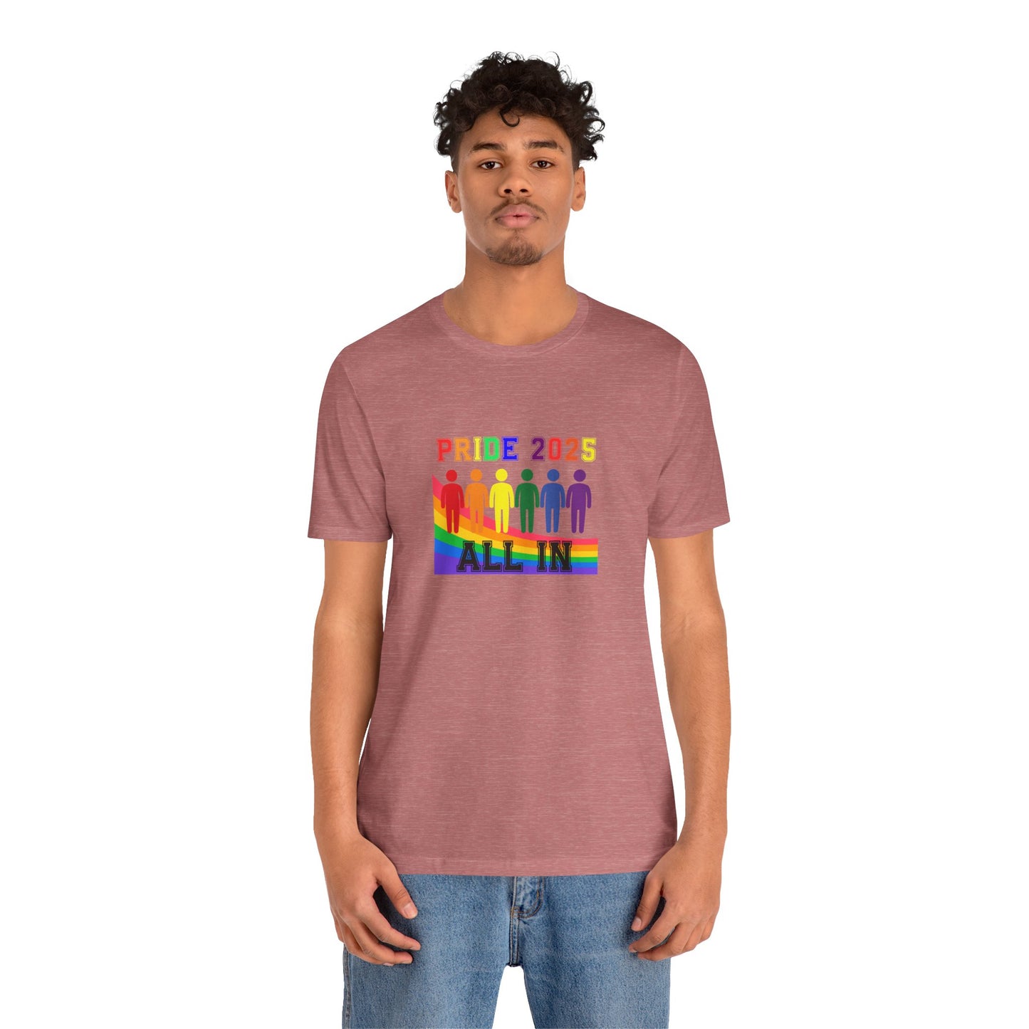 Pride 2025 All in Unisex Tee