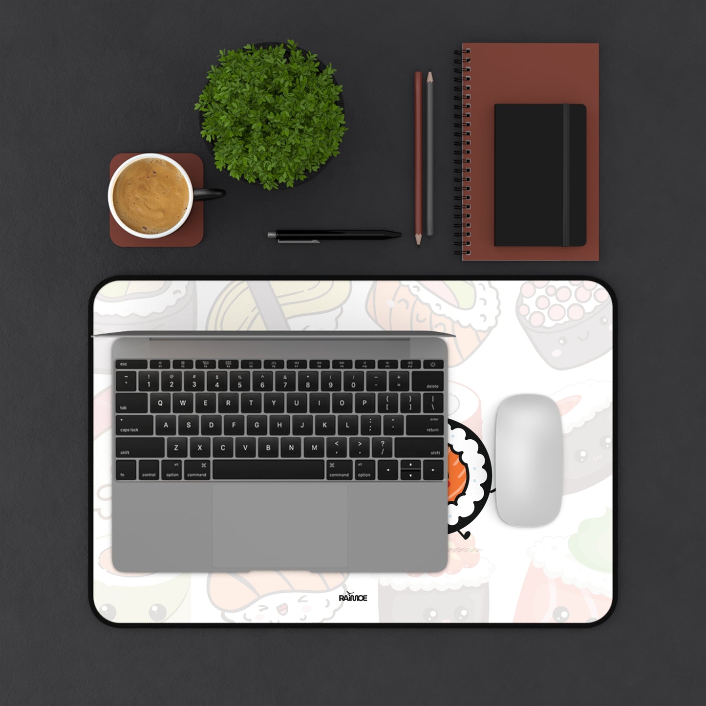 Sushi In Love Desk Mat