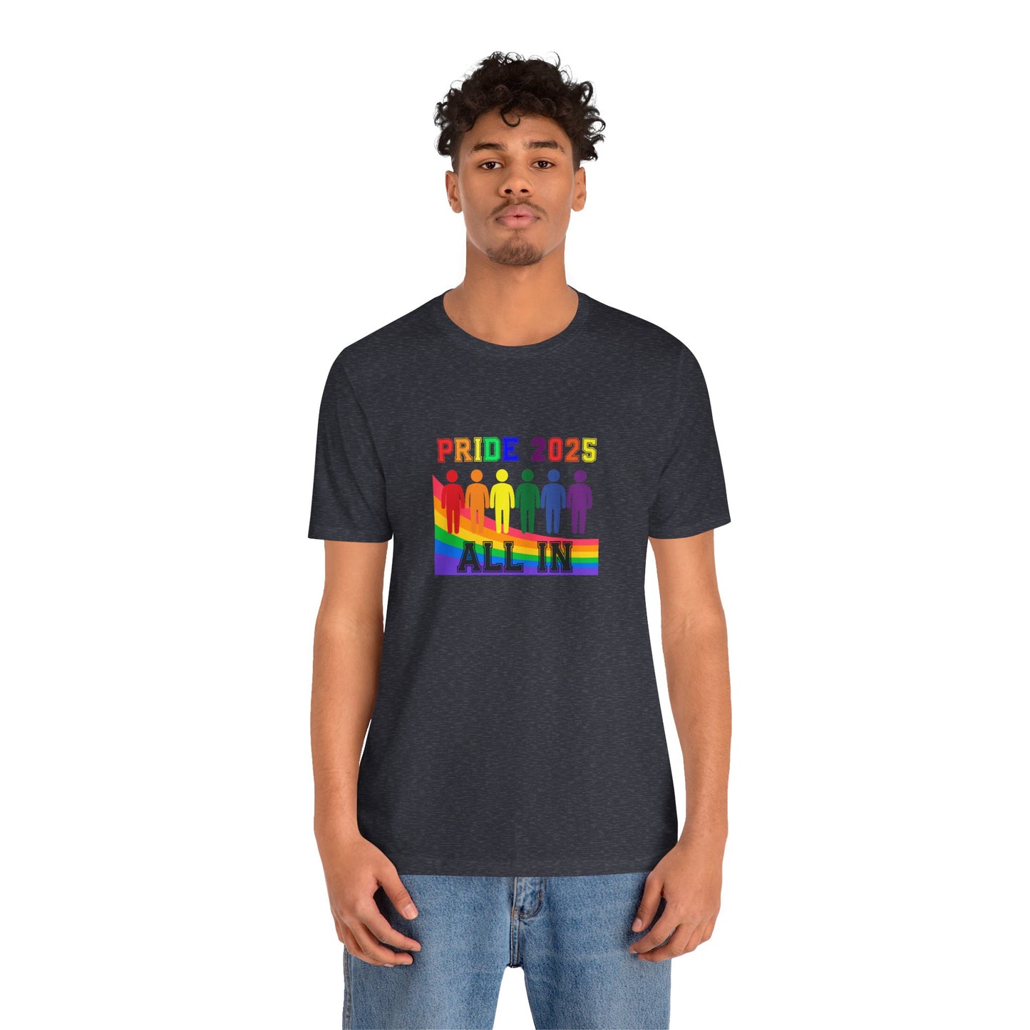 Pride 2025 All in Unisex Tee